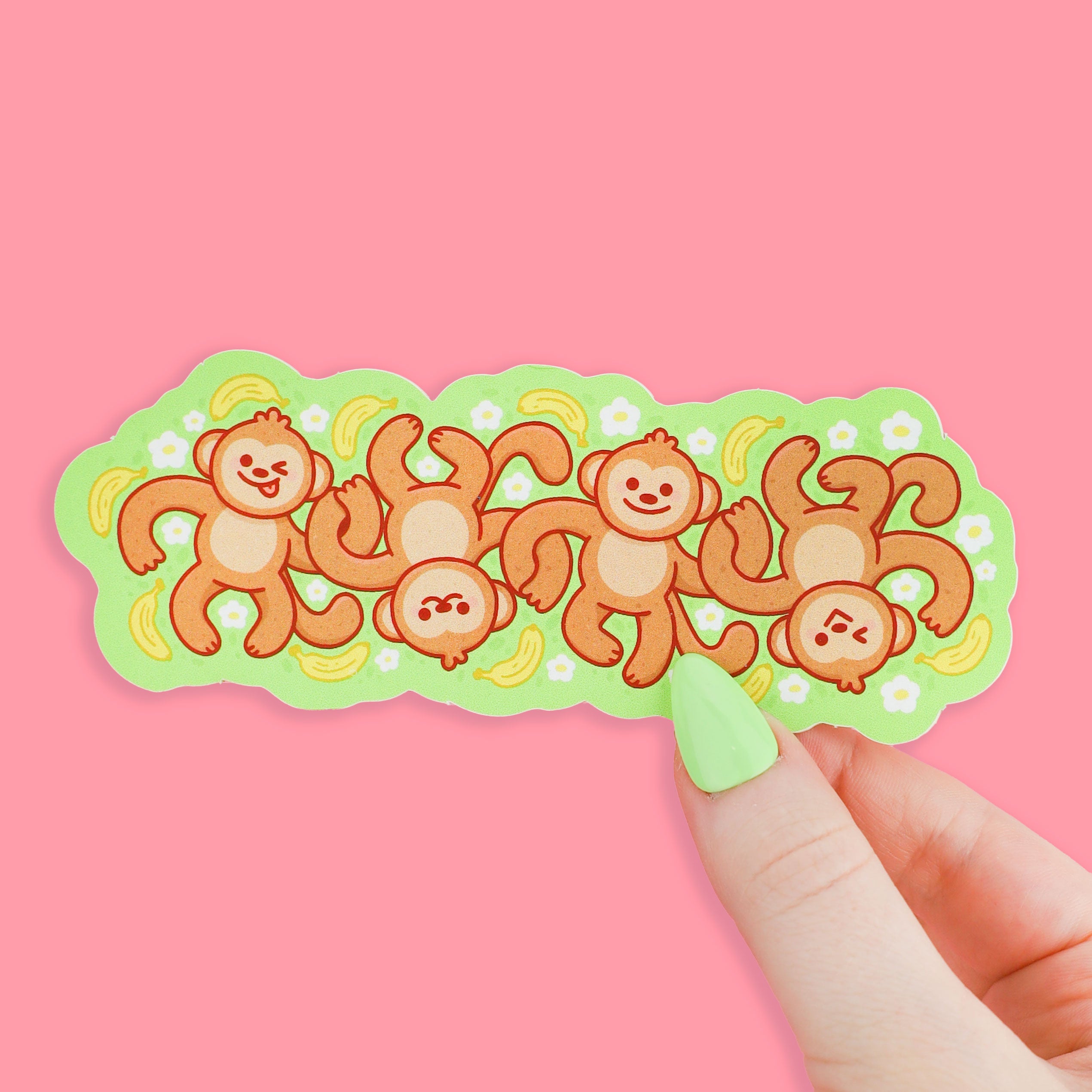 Monkey Chain Bookmark