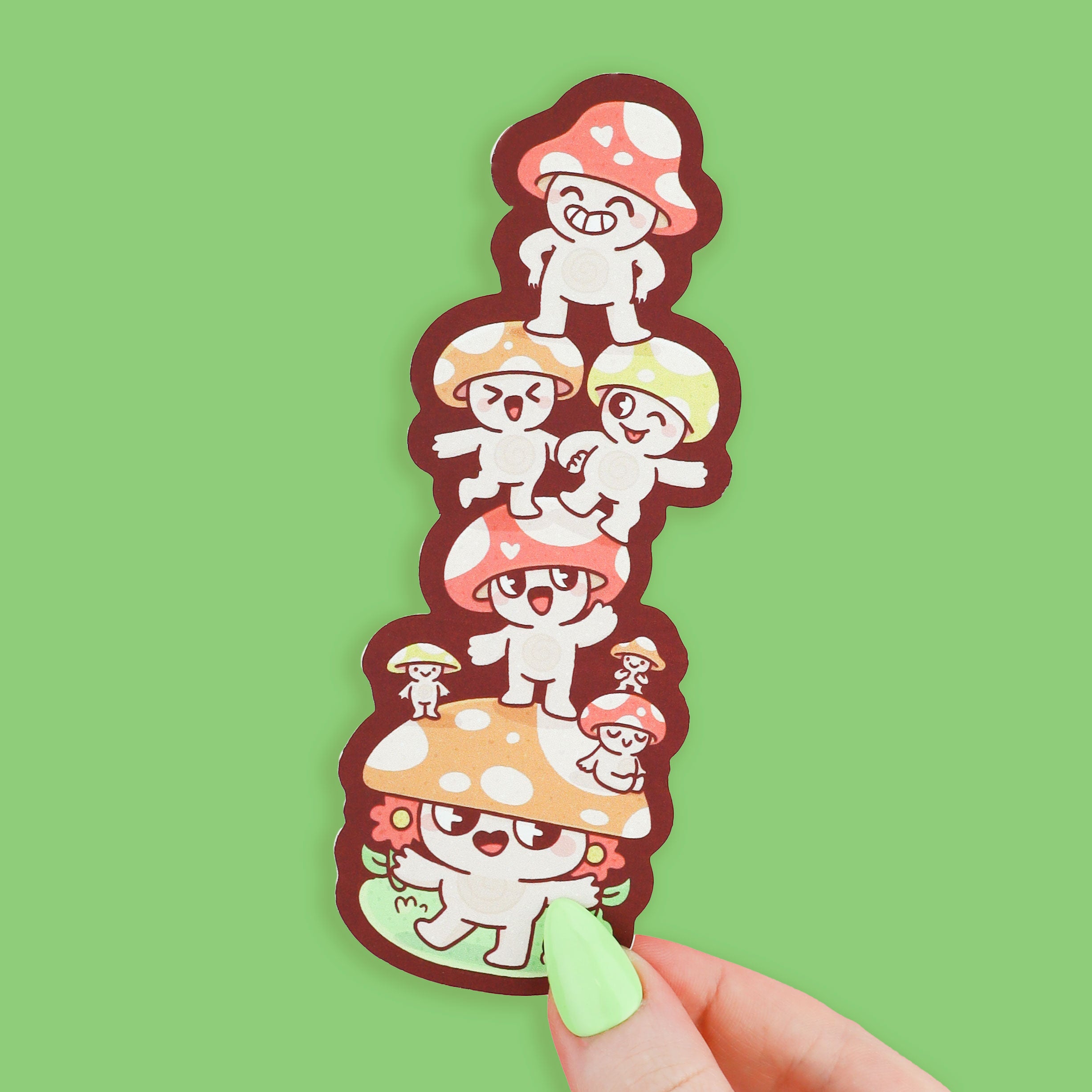 Mushroom Stack Bookmark