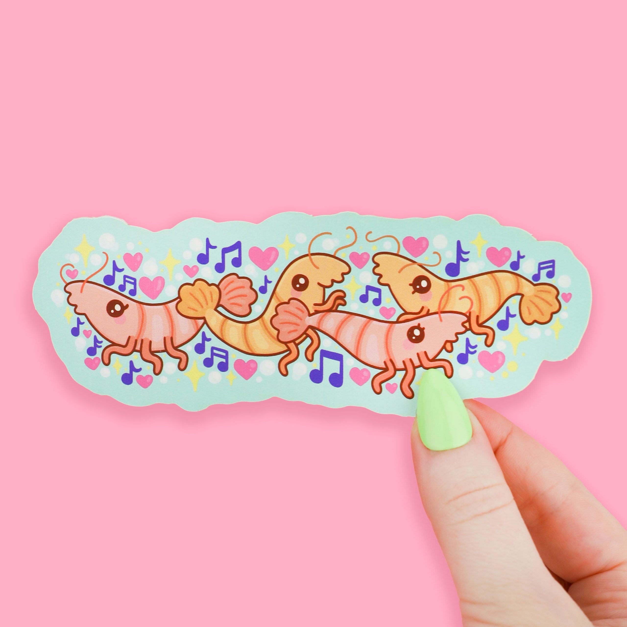 Shrimp Rave Bookmark