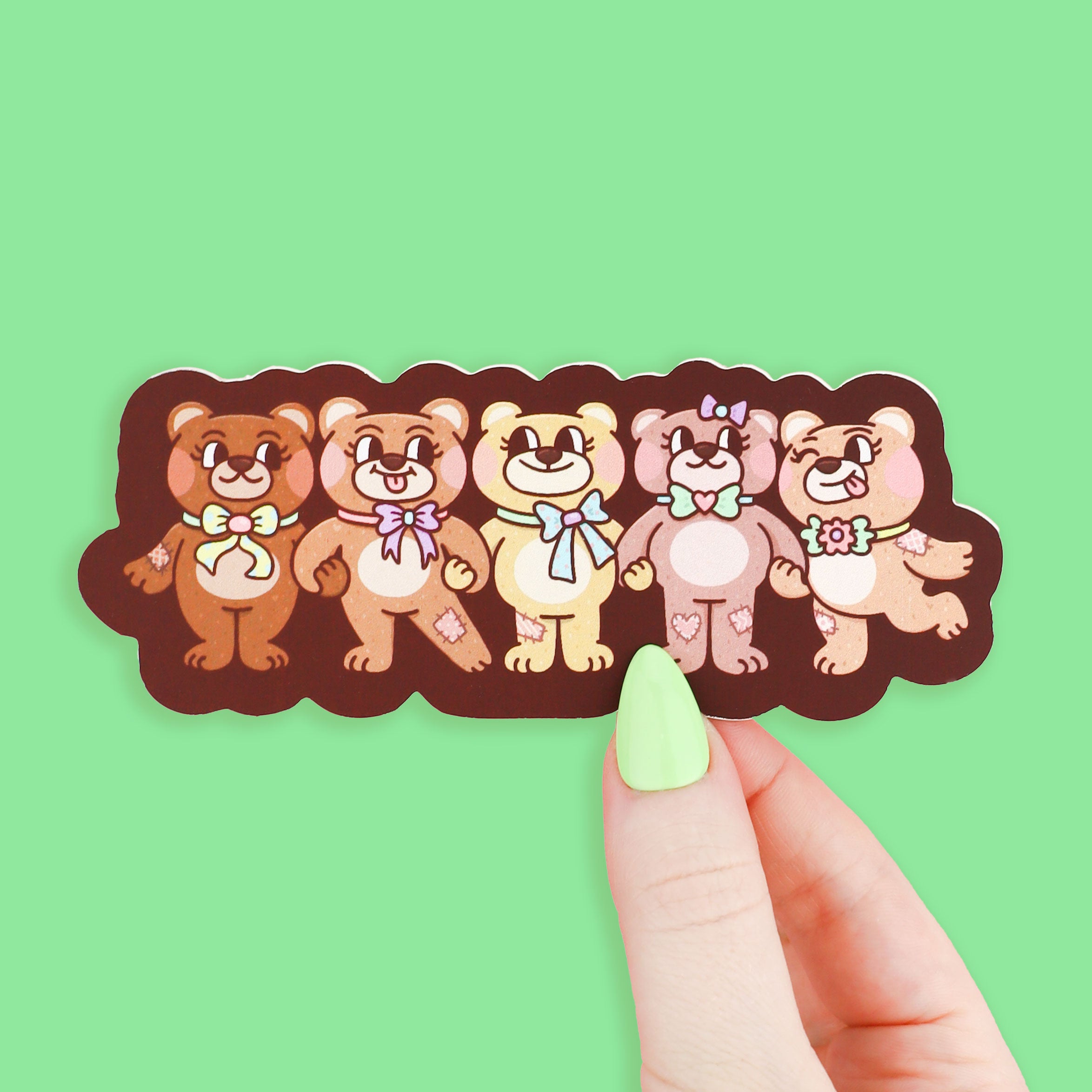 Teddy Bear Friends Bookmark