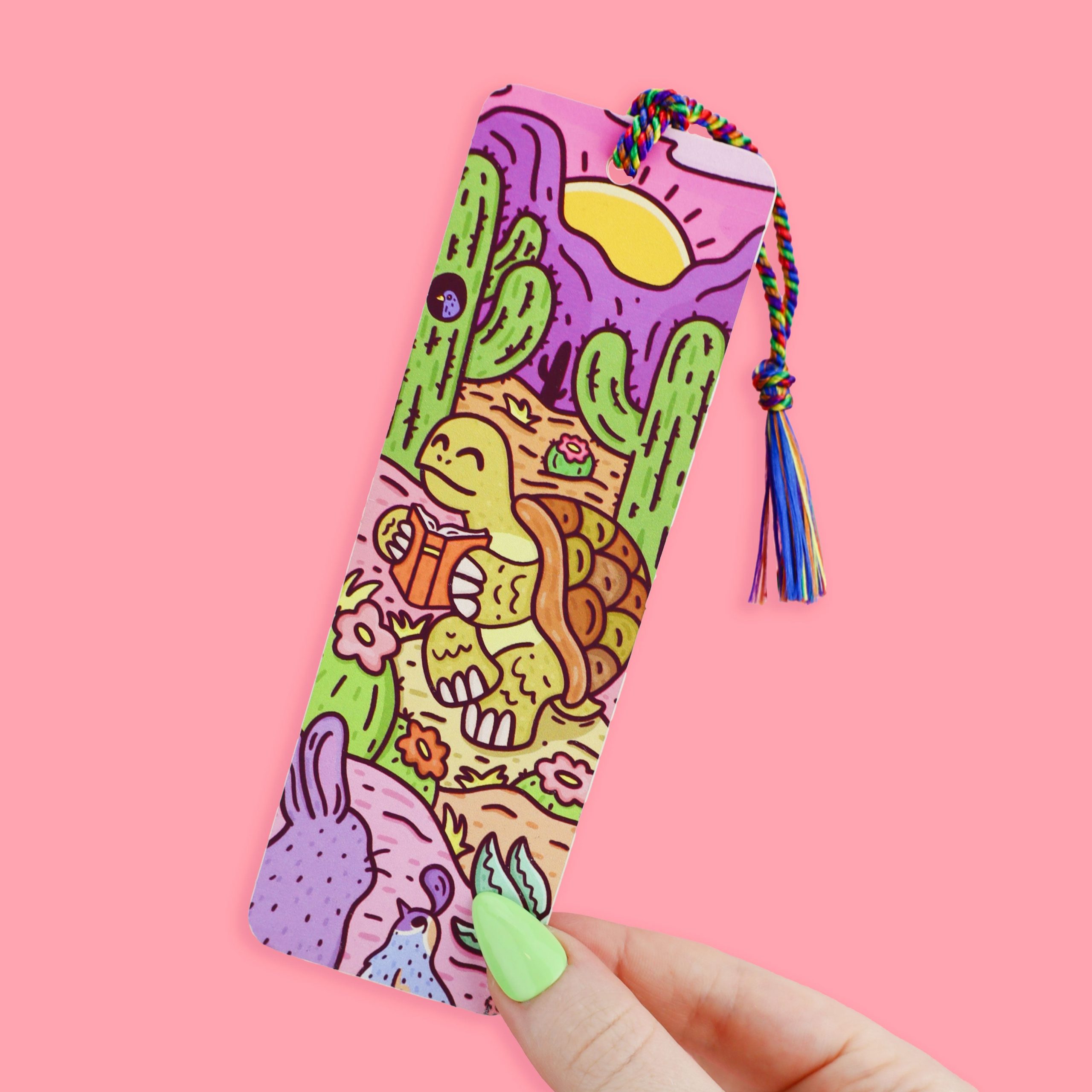 Desert Wildlife Reading Bookmark