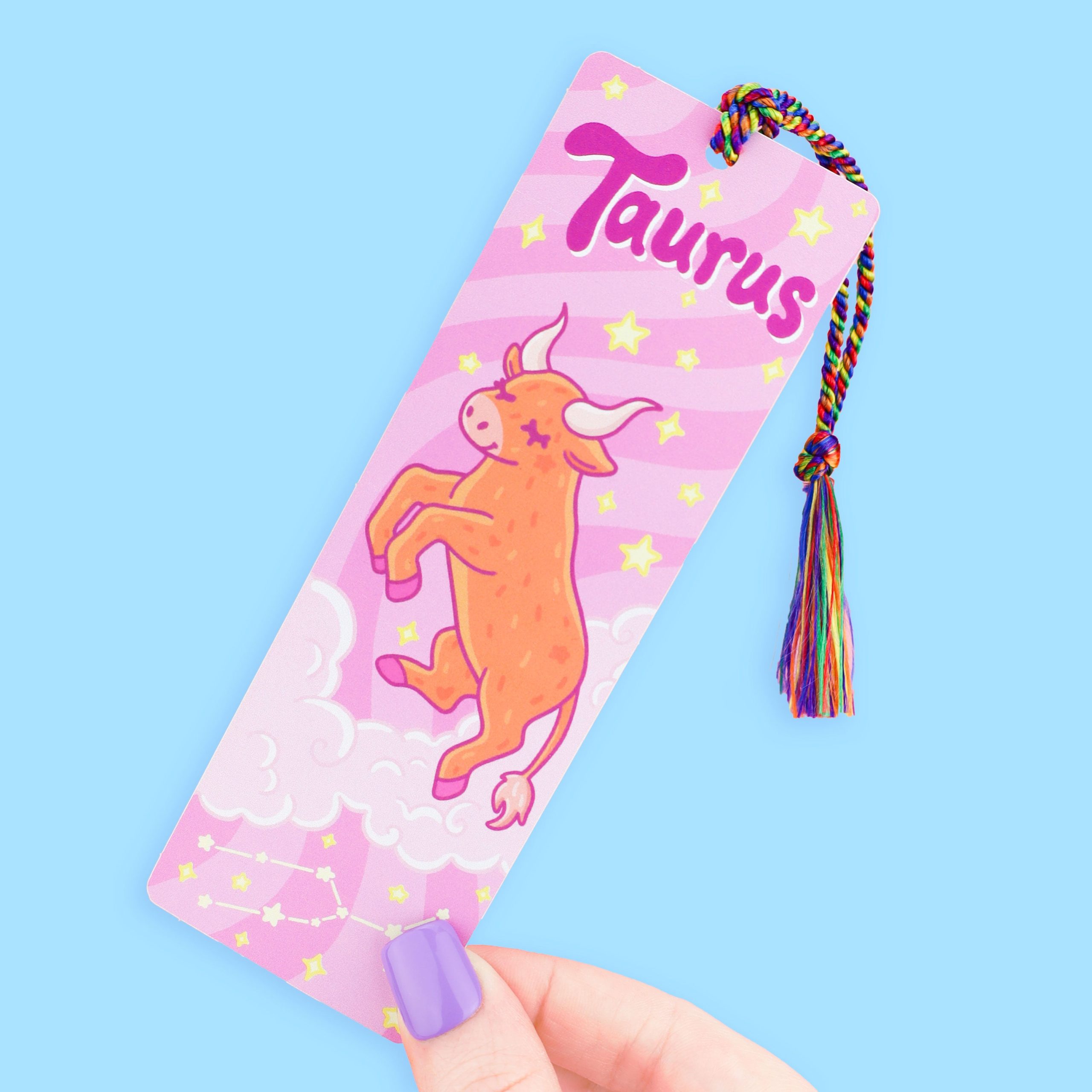 Taurus Zodiac Horoscope Bookmark