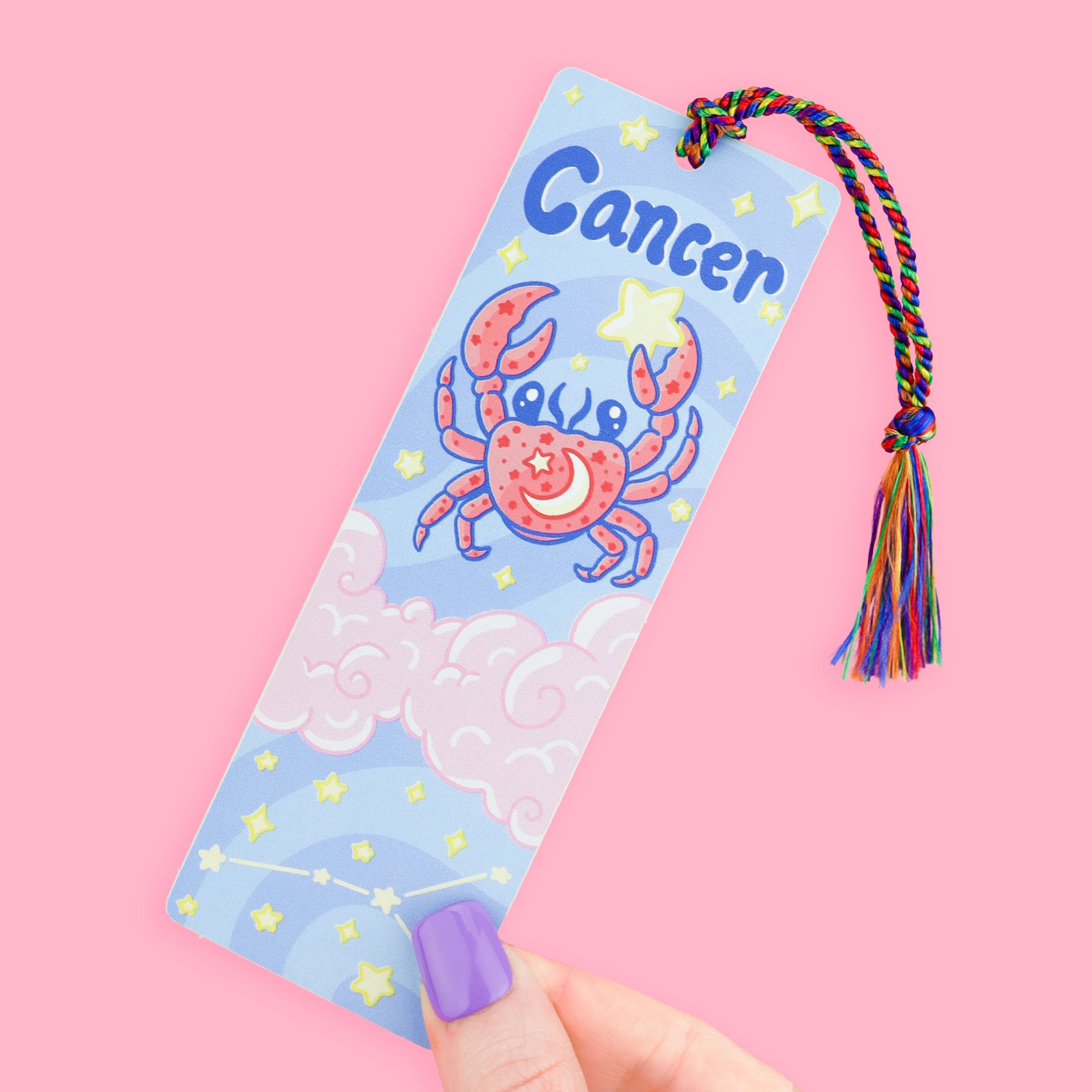Cancer Zodiac Horoscope Bookmark