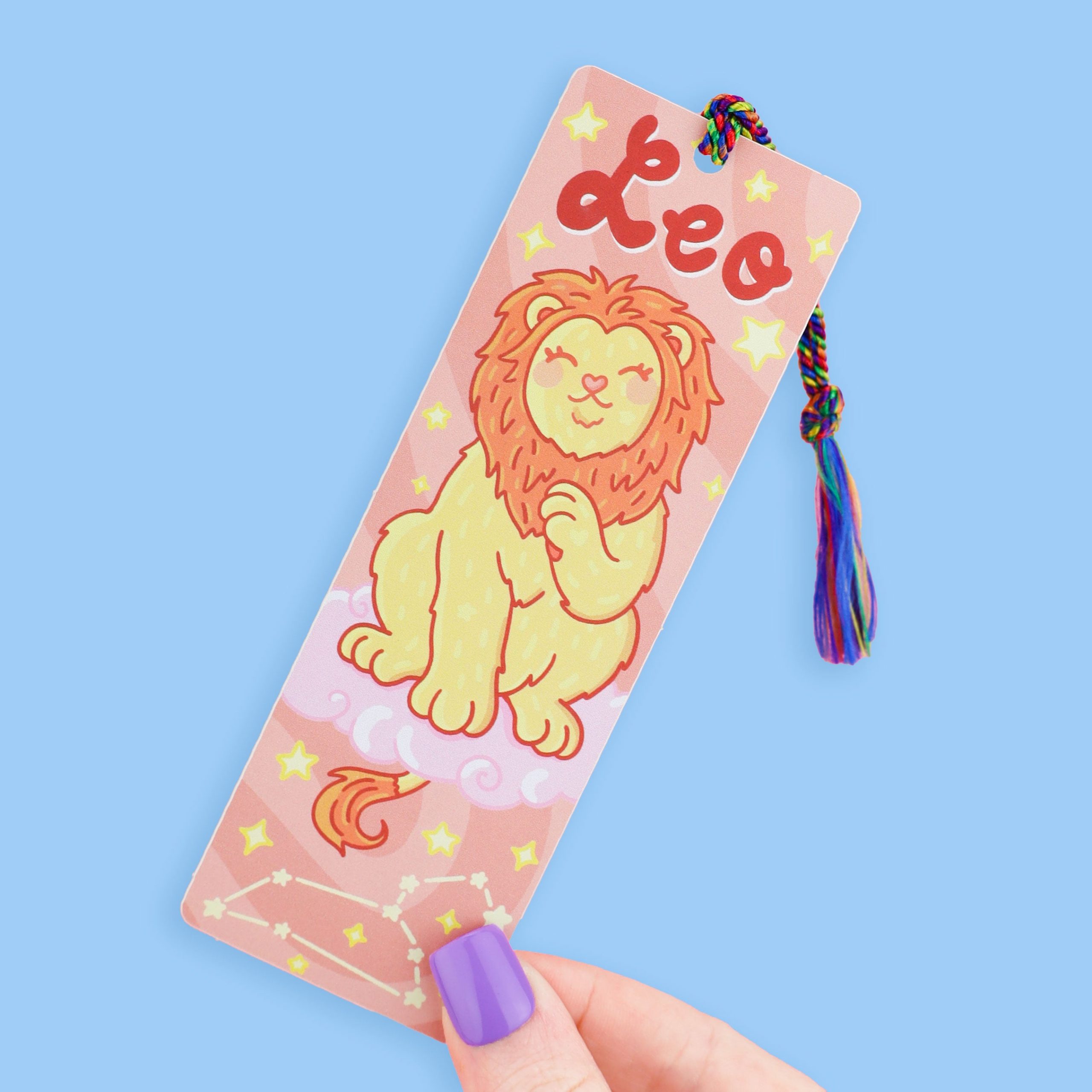 Leo Zodiac Horoscope Bookmark