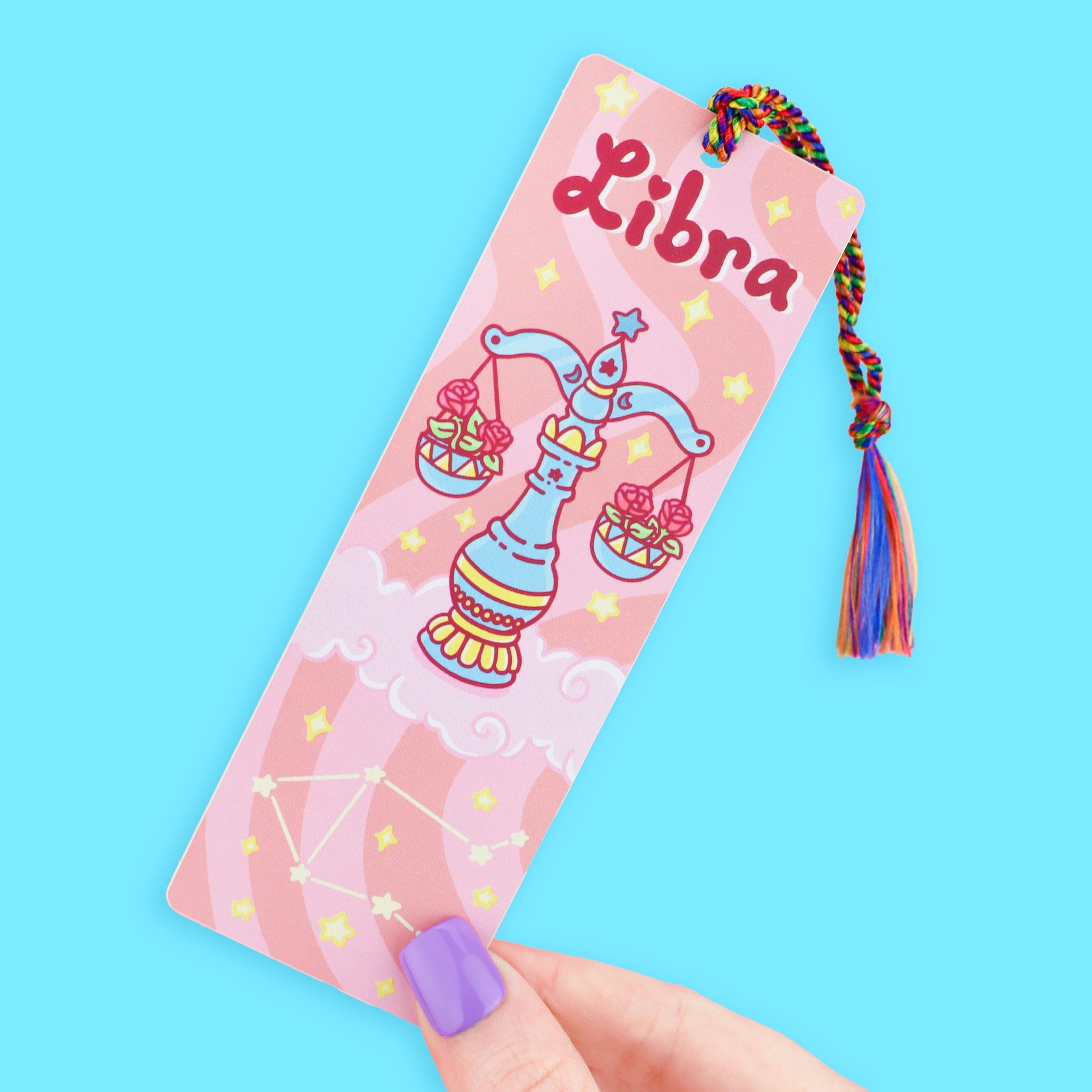 Libra Zodiac Horoscope Bookmark
