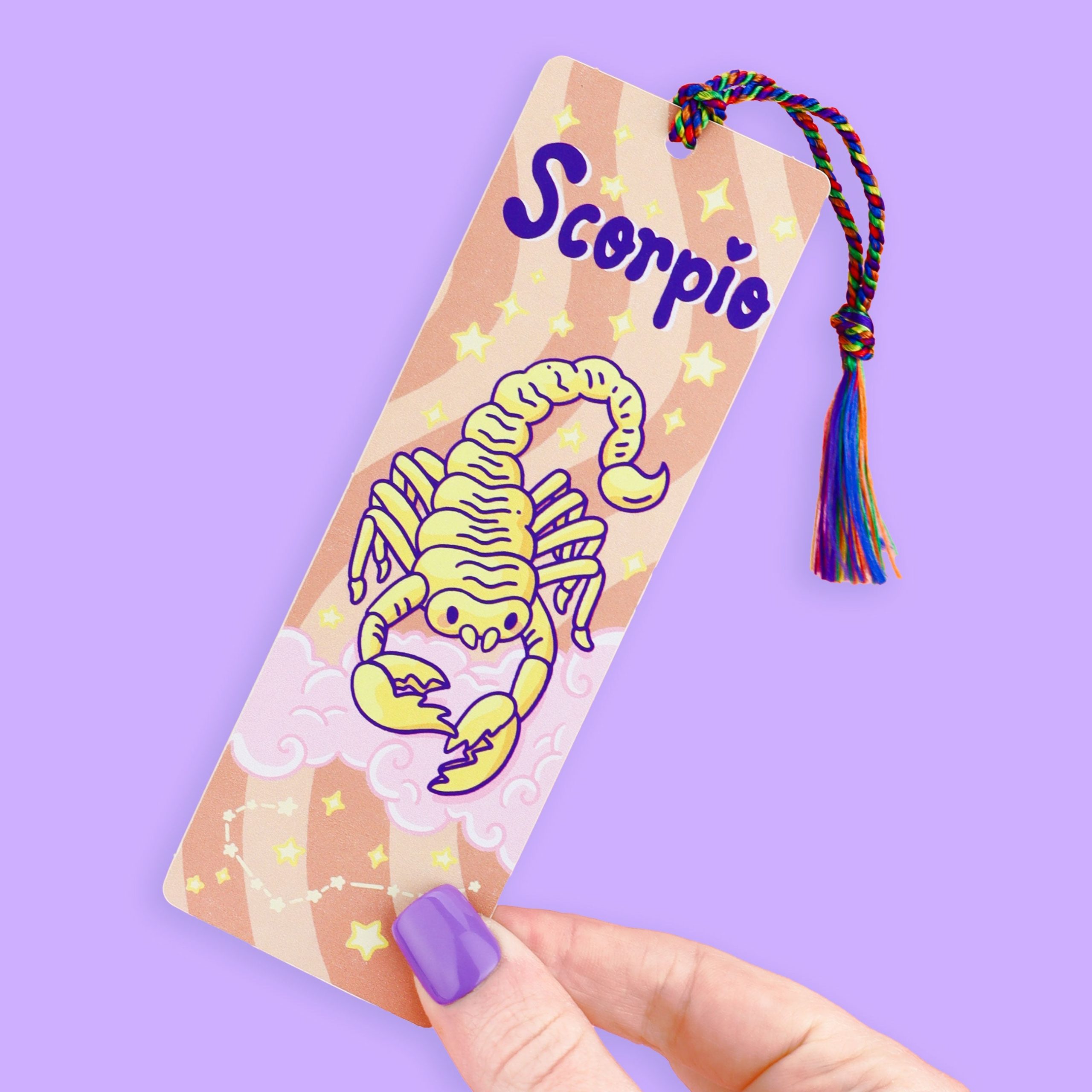 Scorpio Zodiac Horoscope Bookmark