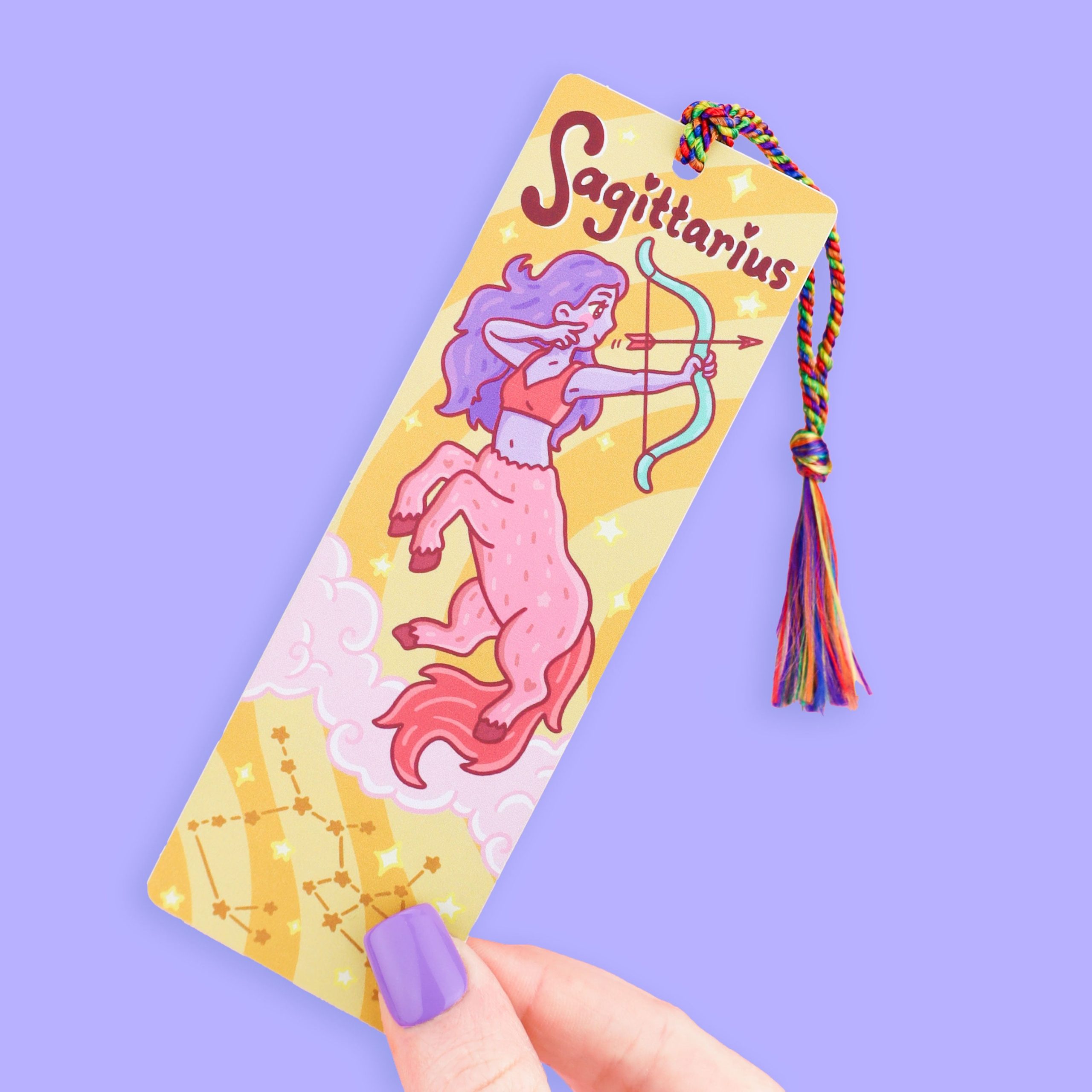 Sagittarius Zodiac Horoscope Bookmark