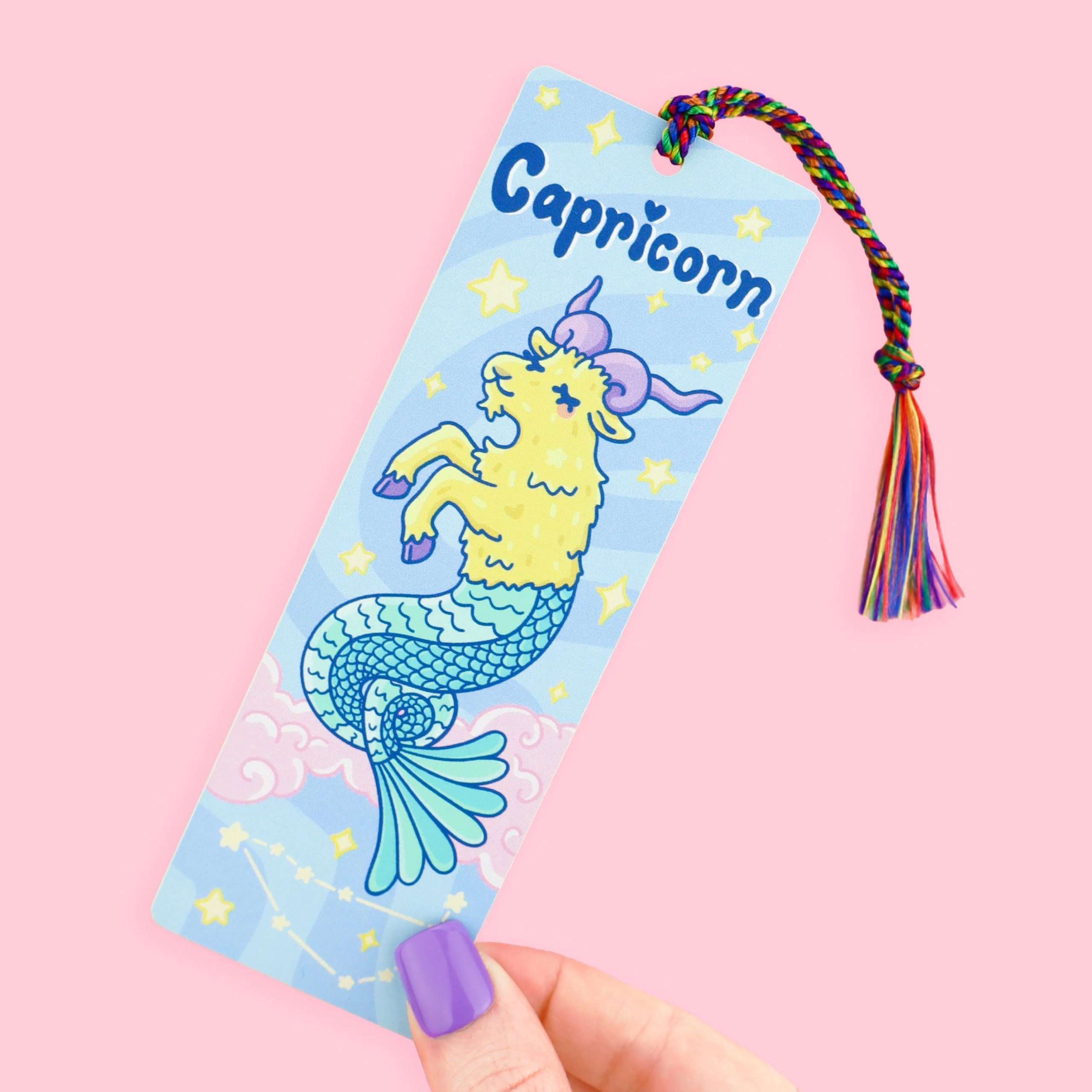 Capricorn Zodiac Horoscope Bookmark