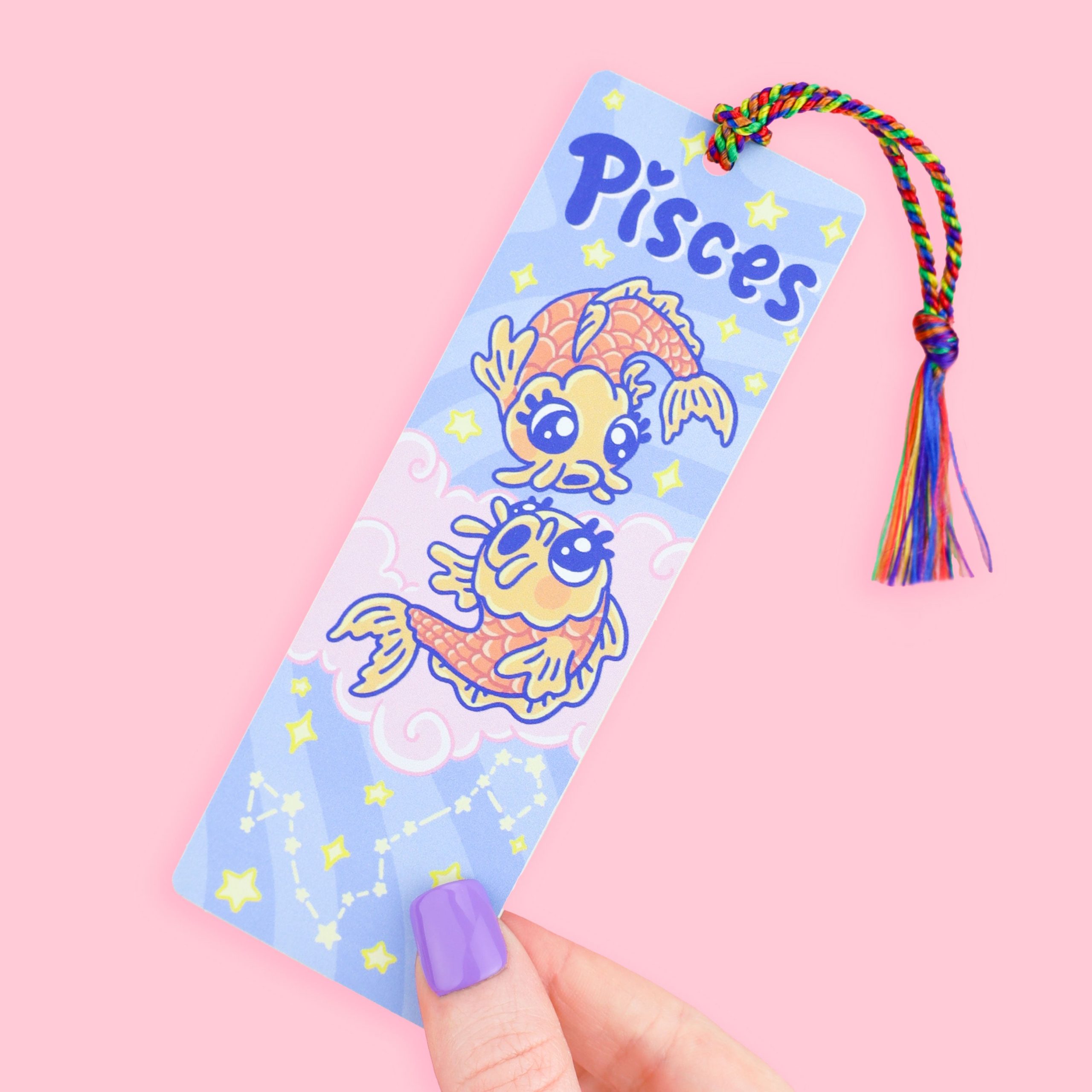 Pisces Zodiac Horoscope Bookmark