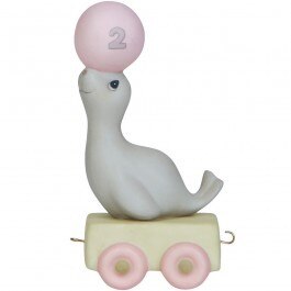 Precious Moments Birthday Train Seal Age 2