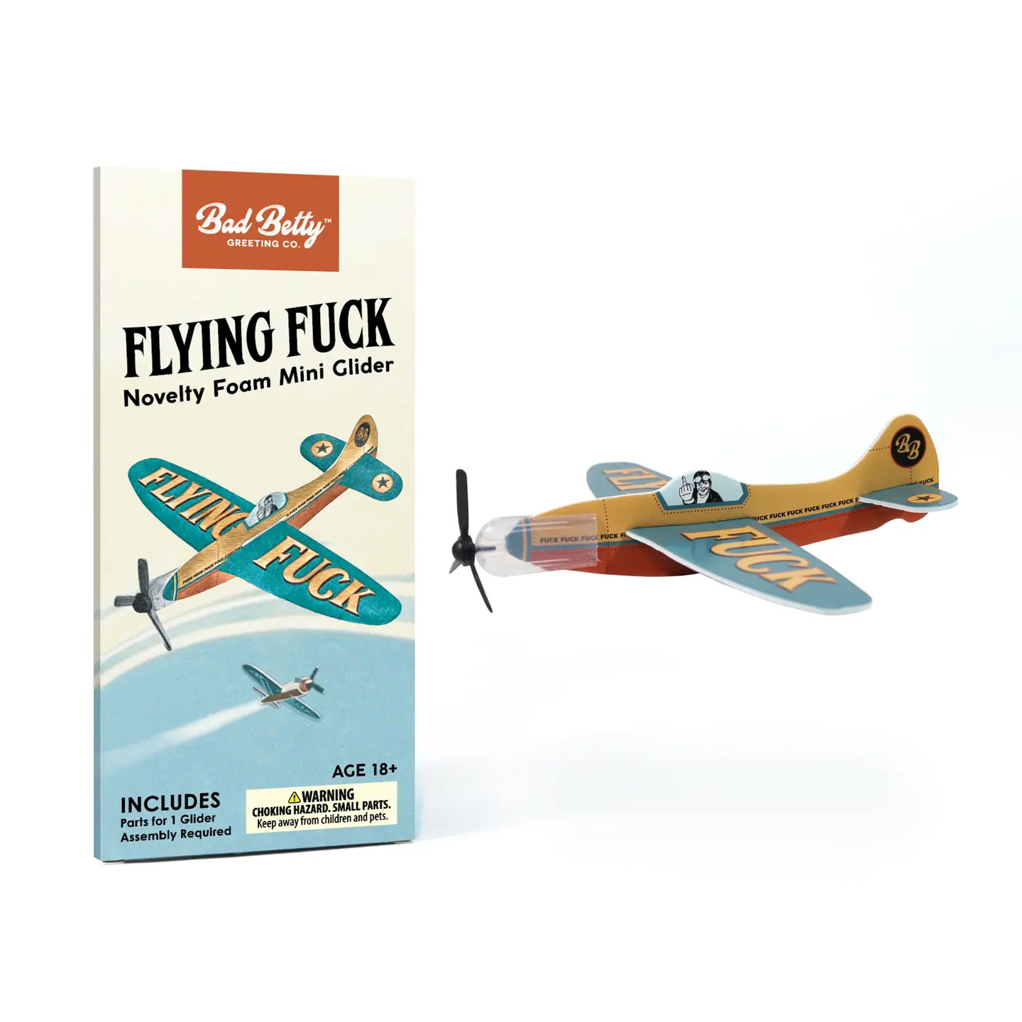 Flying Fuck Novelty Foam Flying Glider