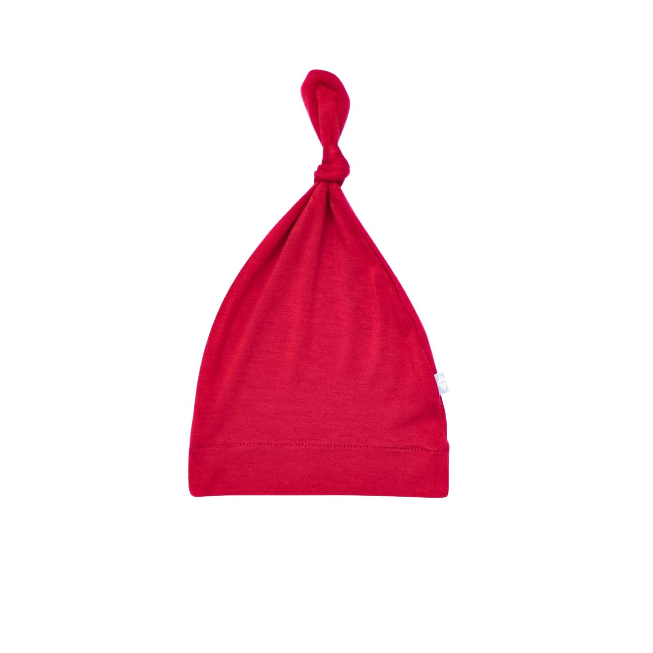 Bamboo Top Knot Hat-Red