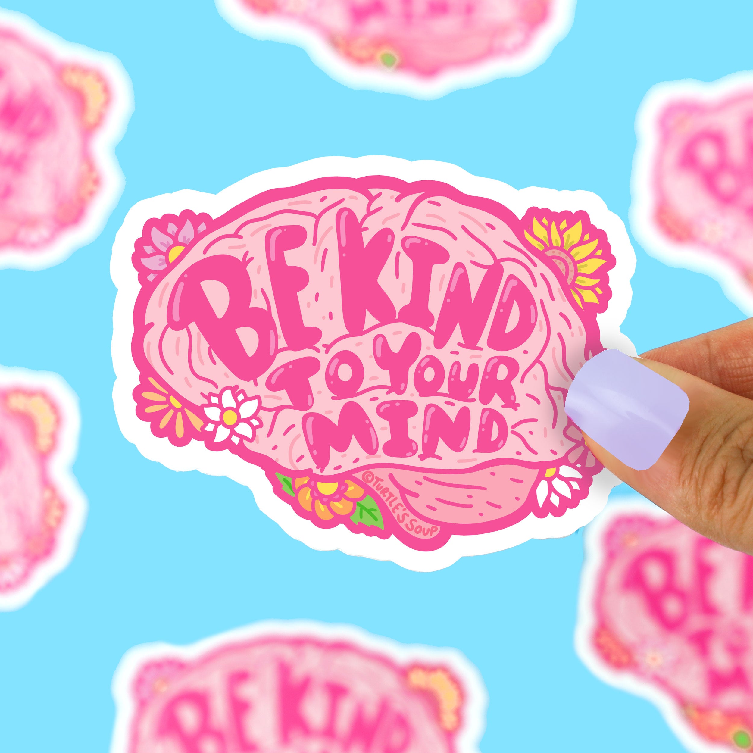 Be Kind To Your Mind Vinyl Sticker