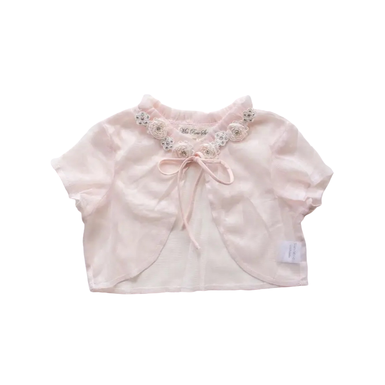 Beaded Baby Capelet