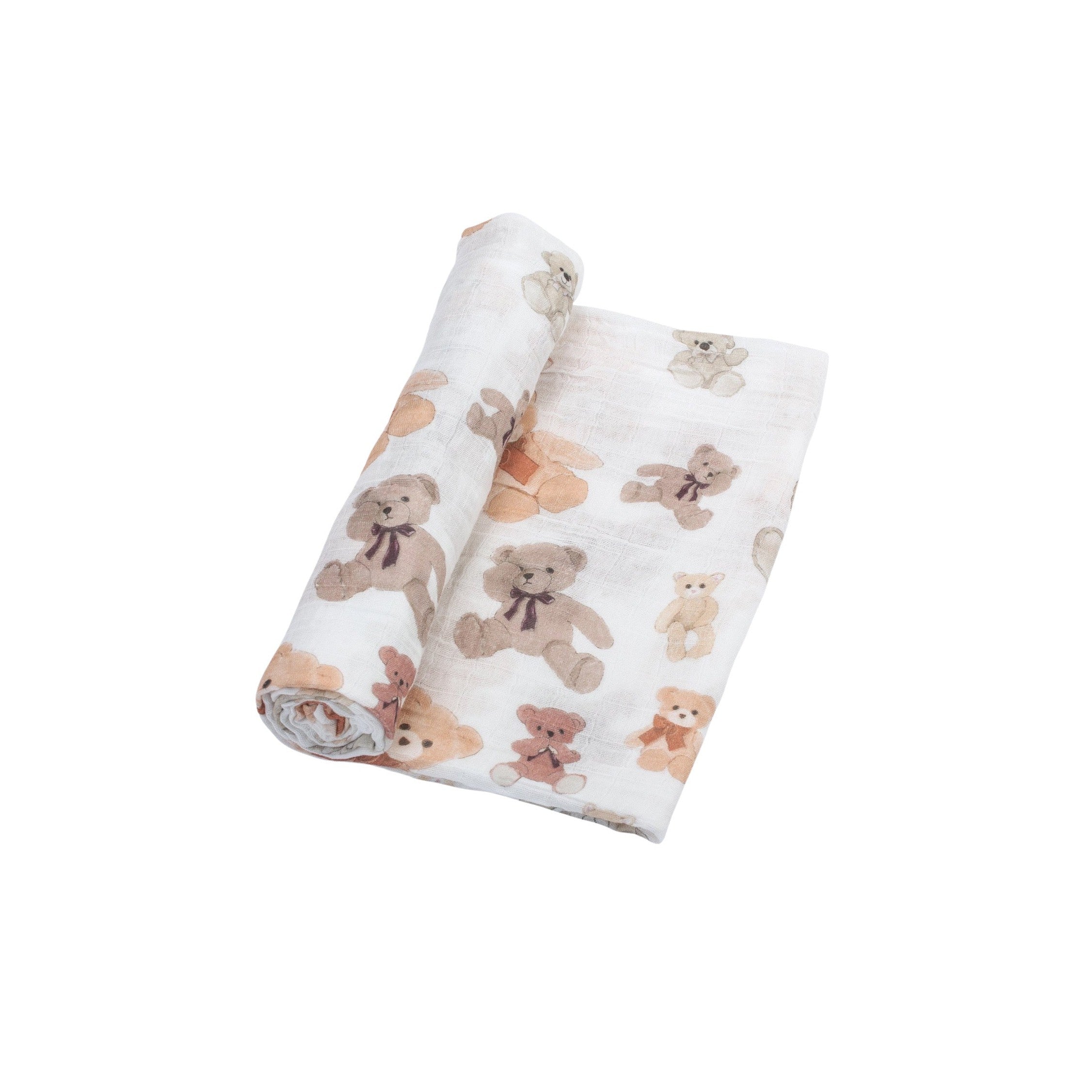 Bear Hugs Muslin Swaddle