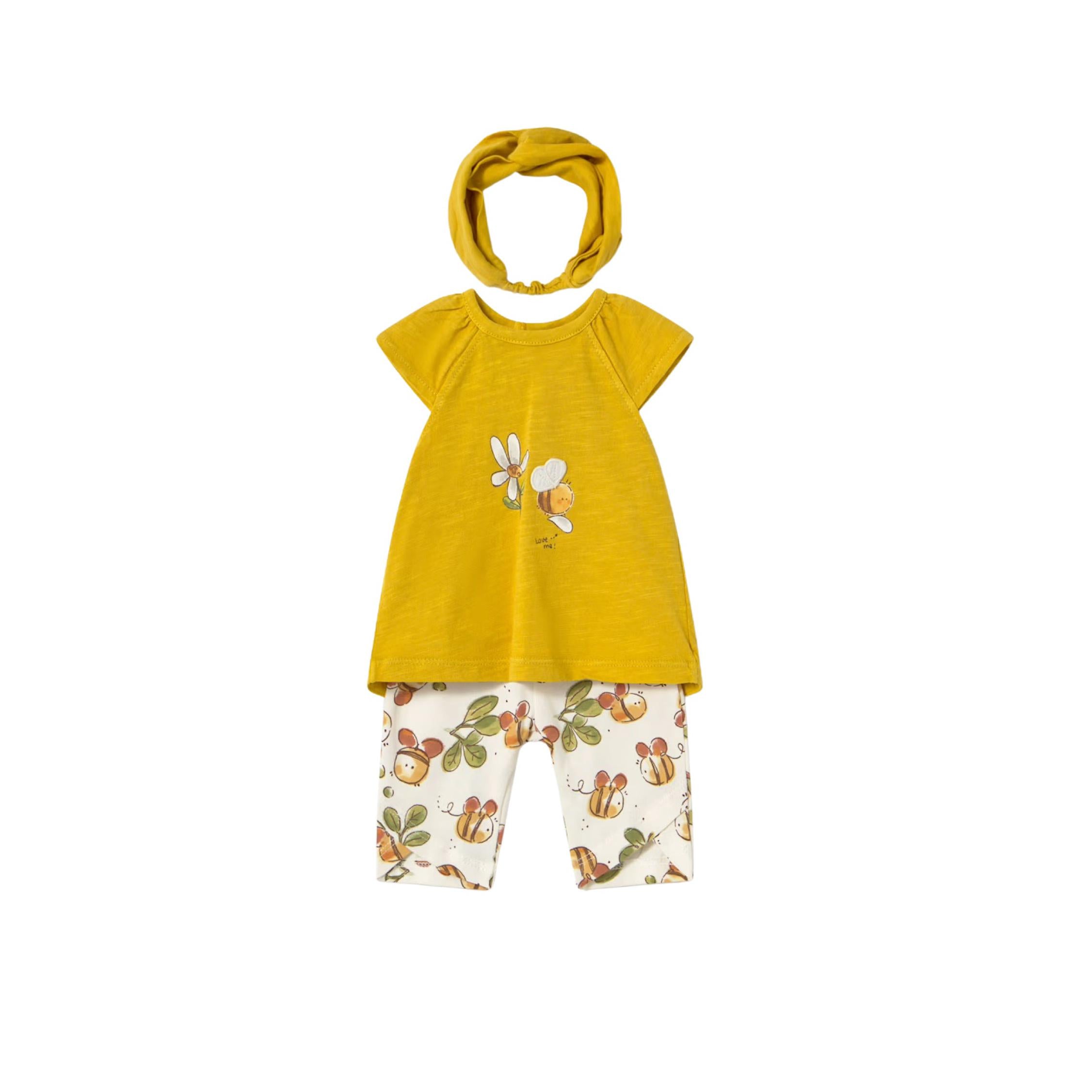Bee Happy Tunic & Pant 3-Piece Set