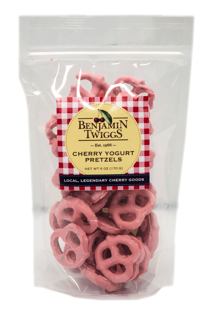 Cherry Yogurt Pretzels