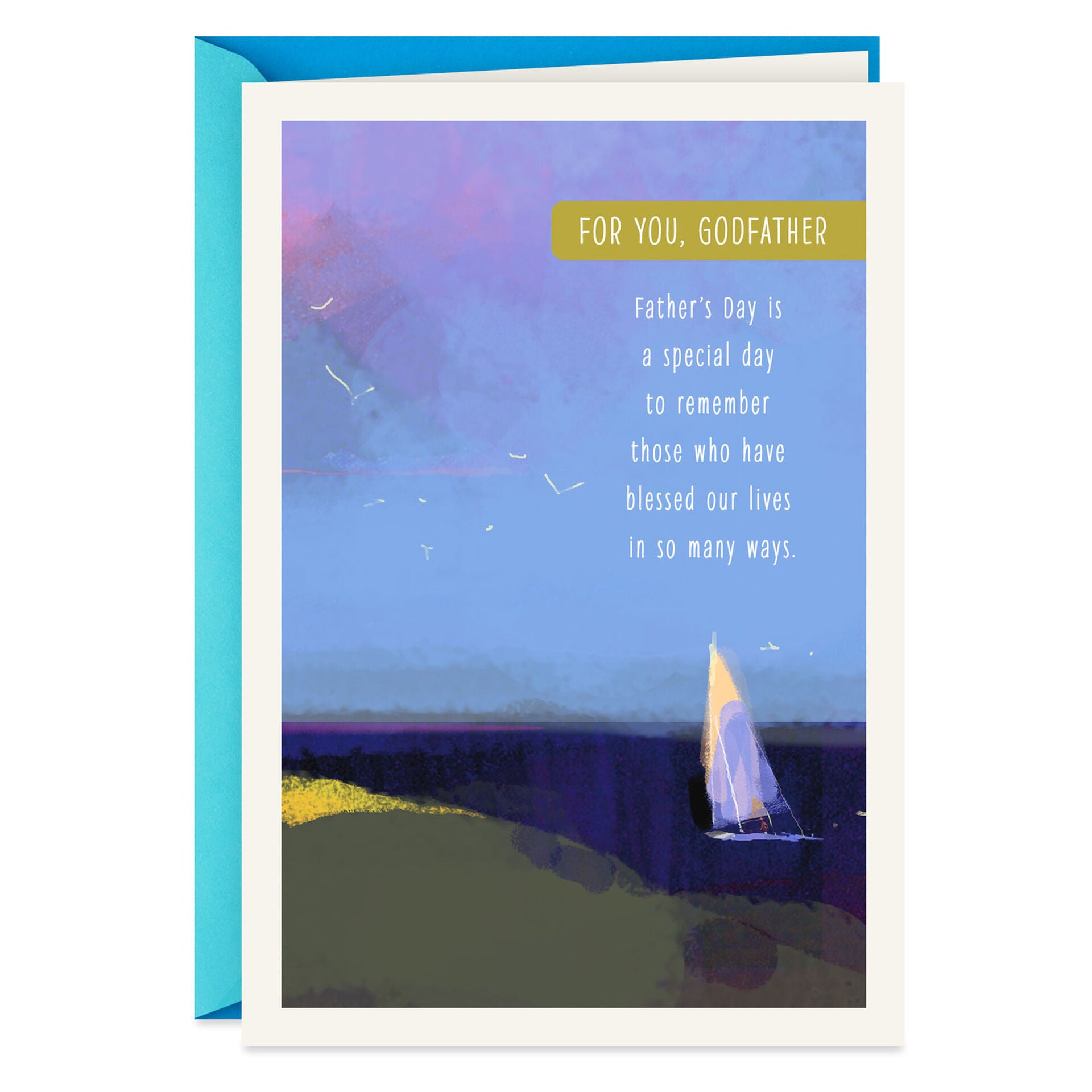 Blessed by You Father’s Day Card for Godfather