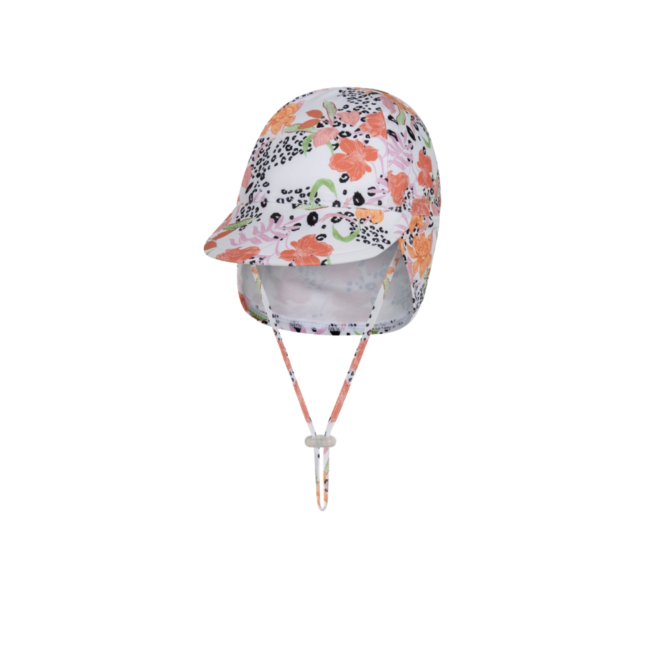Bonnie Leopard Print Legionnaire Swim Hat