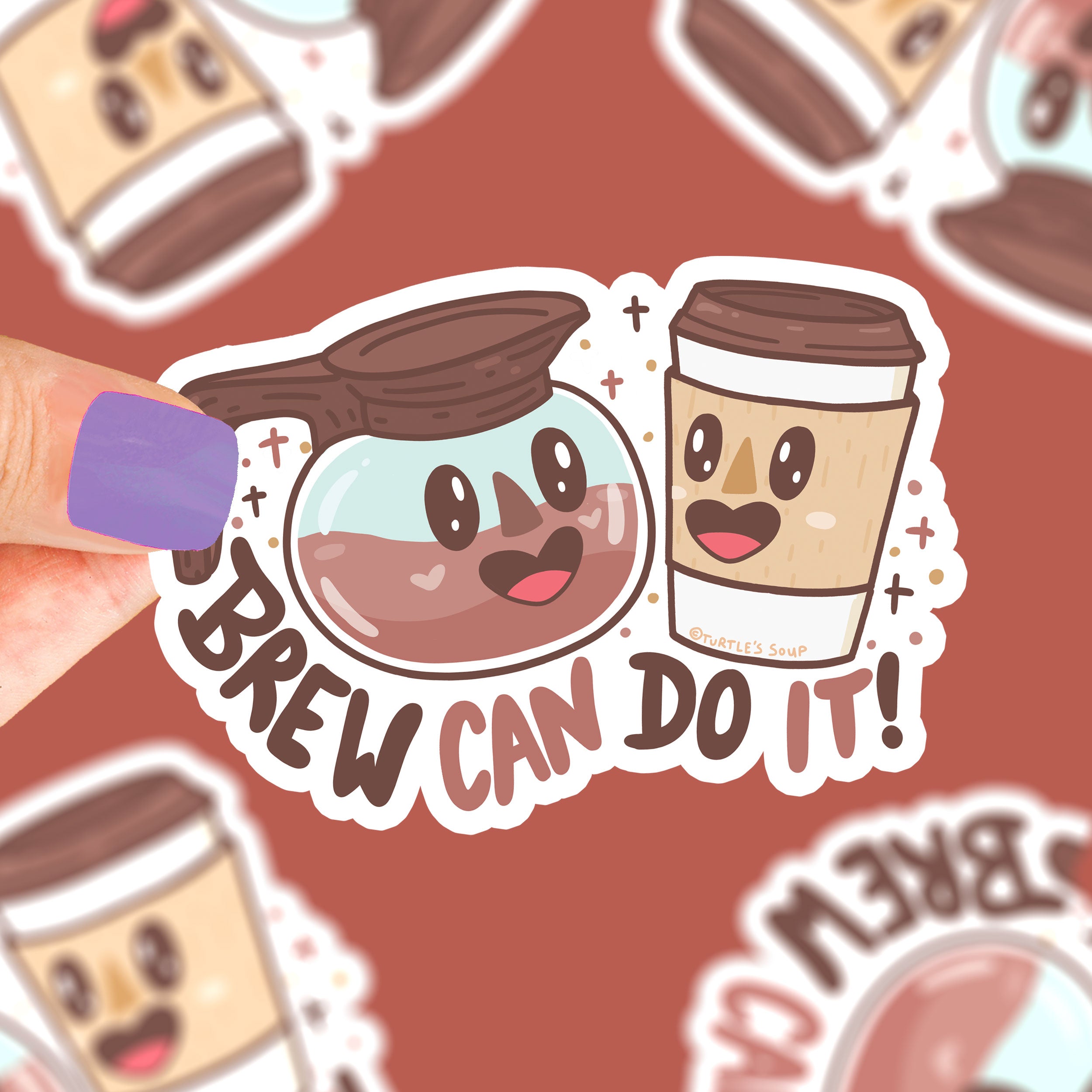 Brew Can Do It Vinyl Sticker