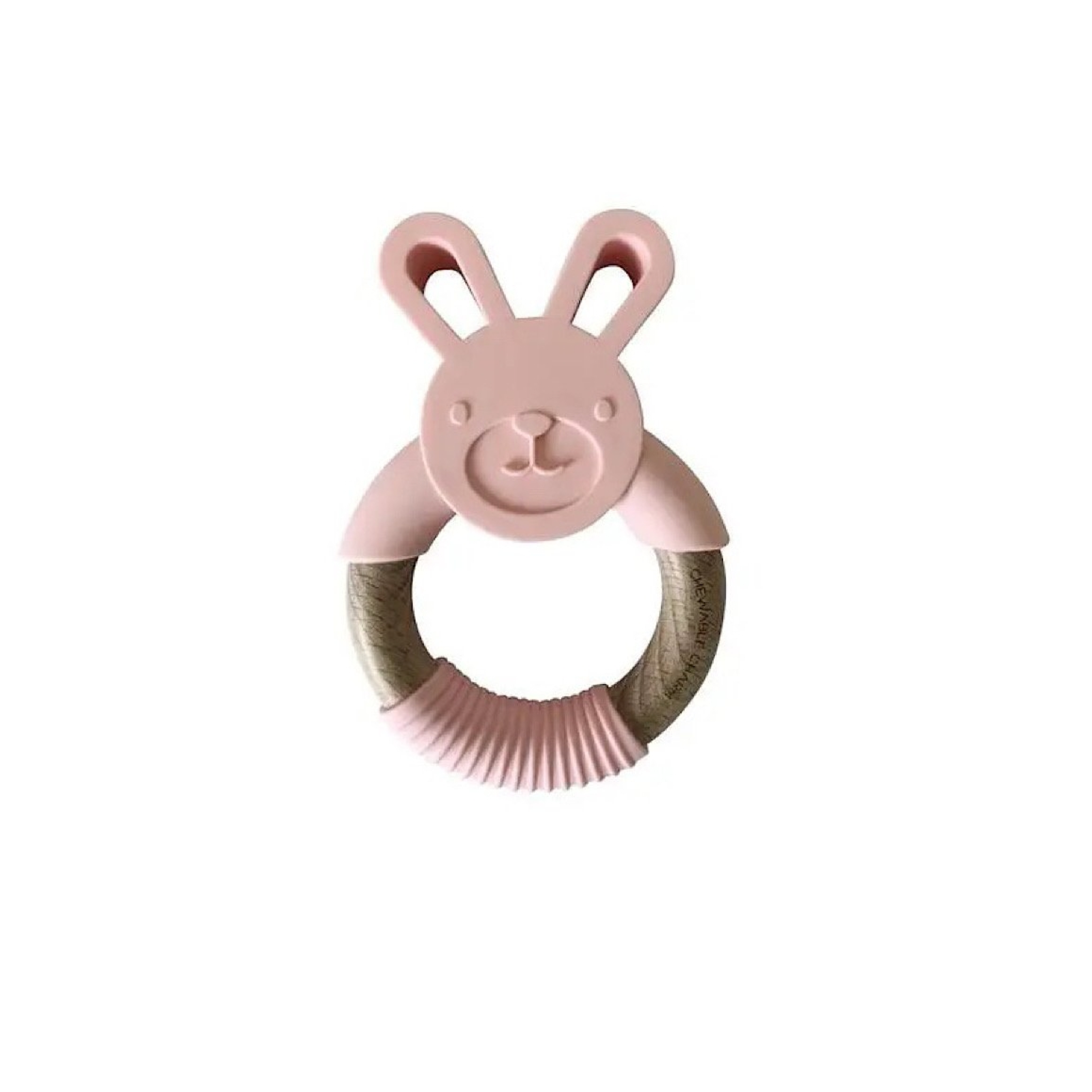 Bunny Silicone + Wood Teethers