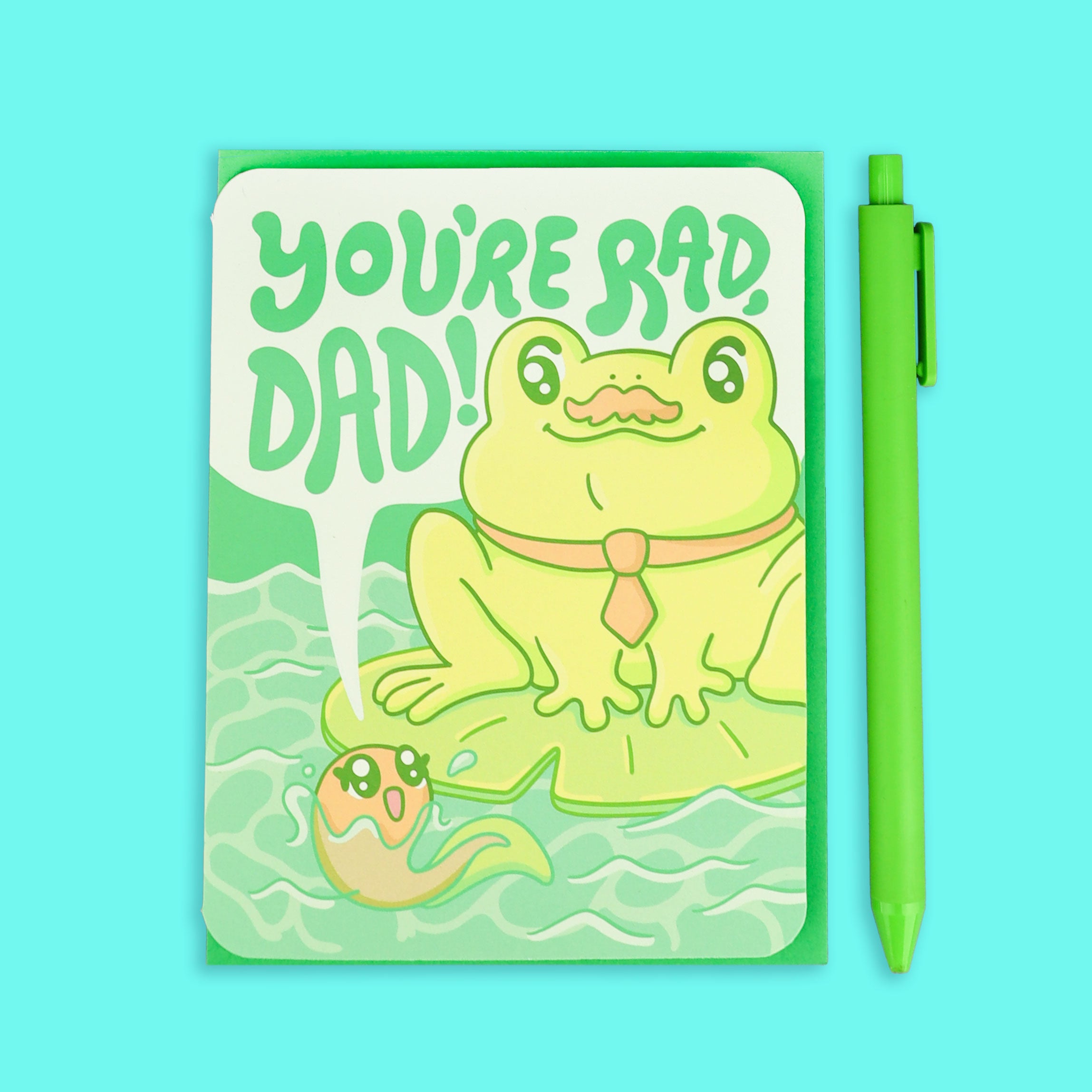 You’re Rad Dad Frog Father's Day Card