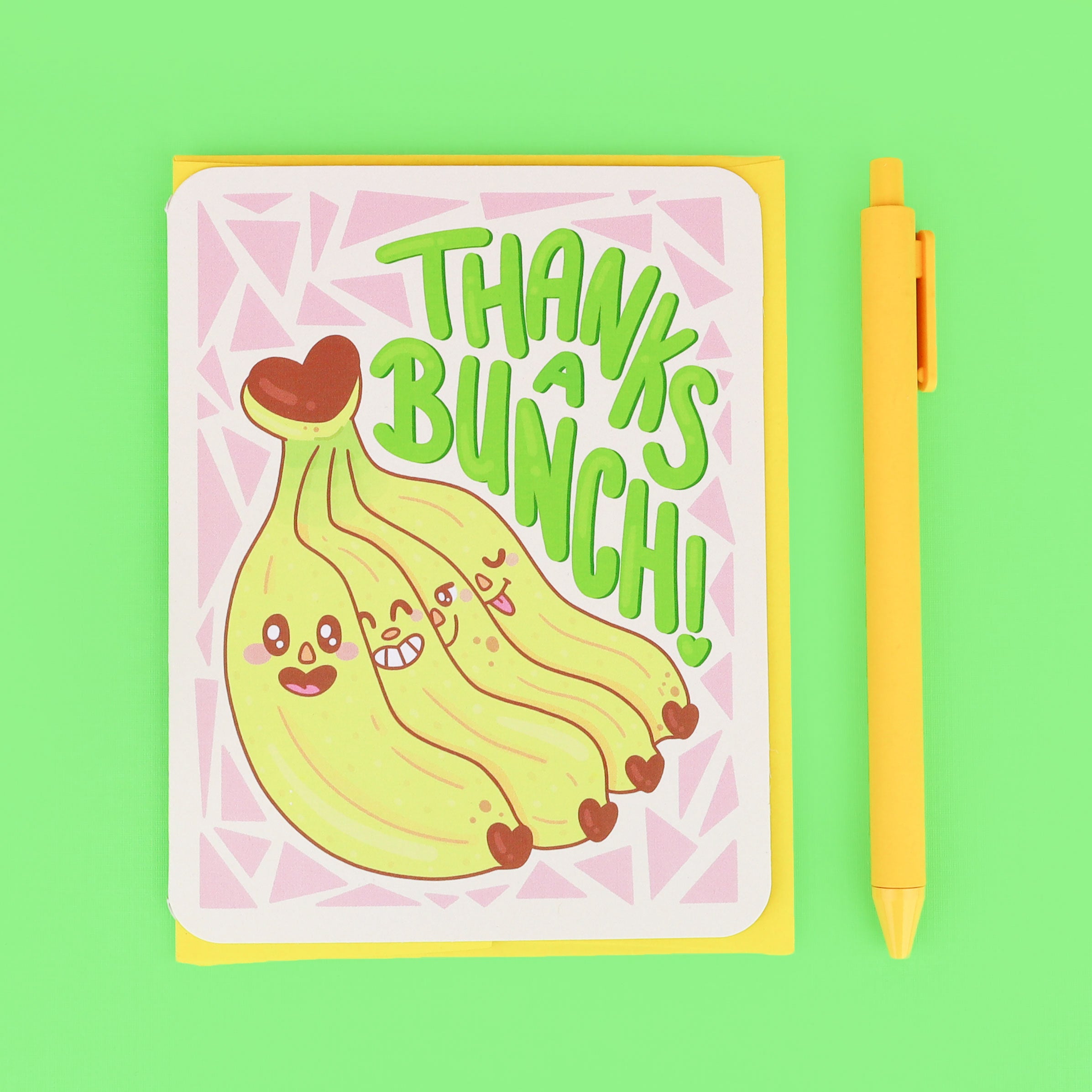 Thanks a Bunch Thank You Banana Card