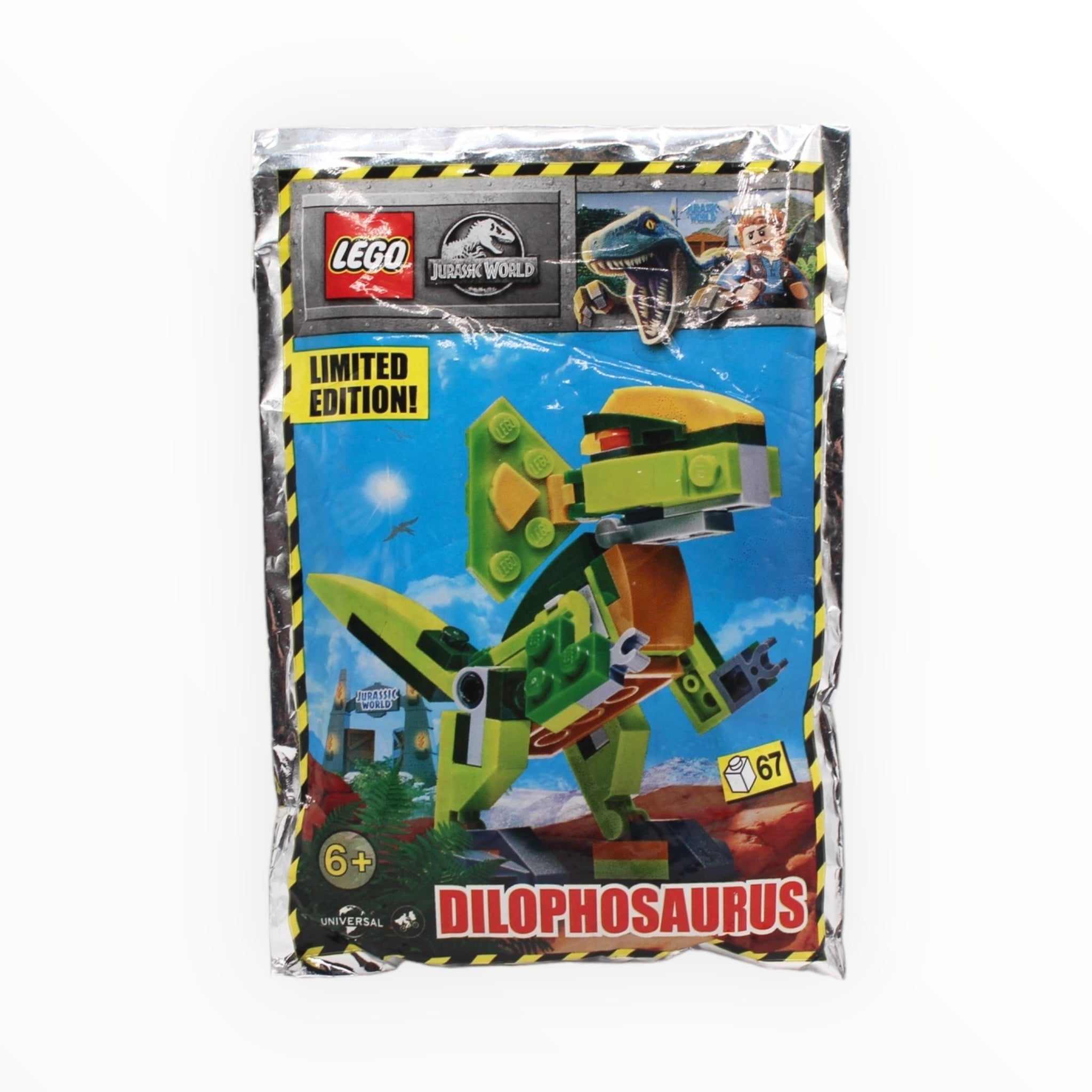 Foil Pack 122115 Jurassic World Dilophosaurus