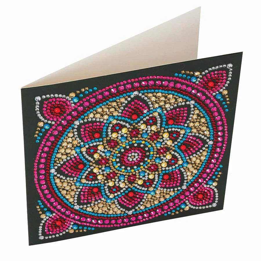 Crystal Art Card Kit - Mandala