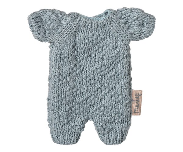 PREORDER Knitted suit, Micro - Blue  (10/15/25)