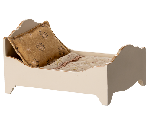 *NEW* Wood Bed, Mouse - Off White