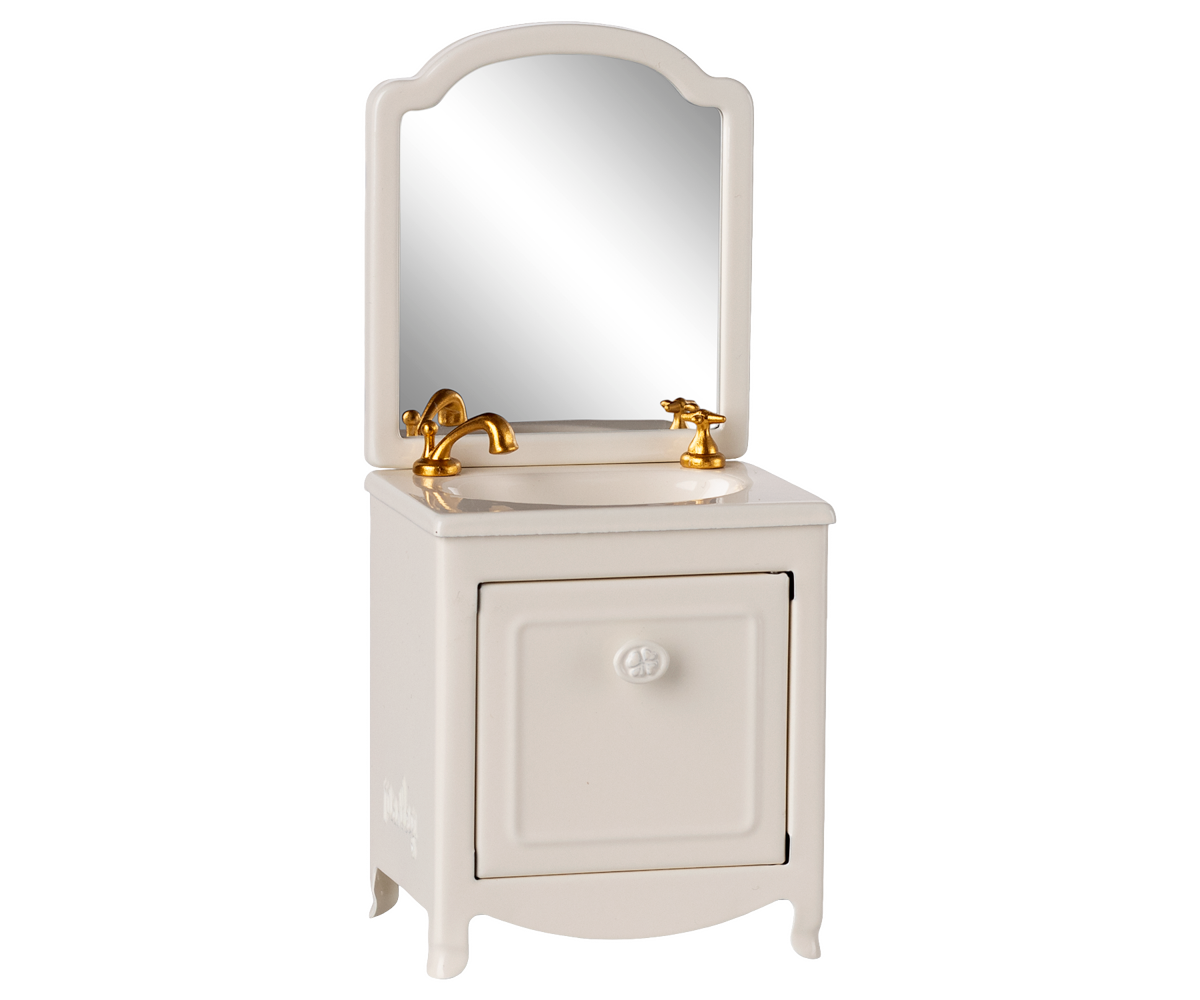 *NEW* Sink Dresser, Mouse (Bathroom Vanity) Off White