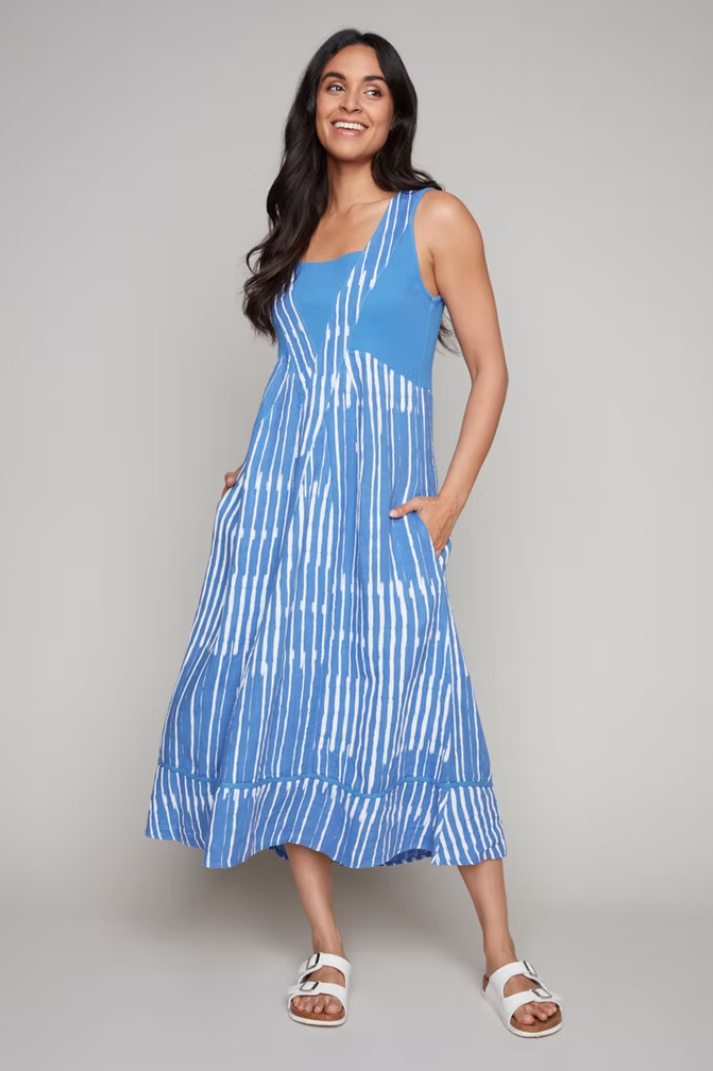 Vertical Stripe Dress | 50% Off