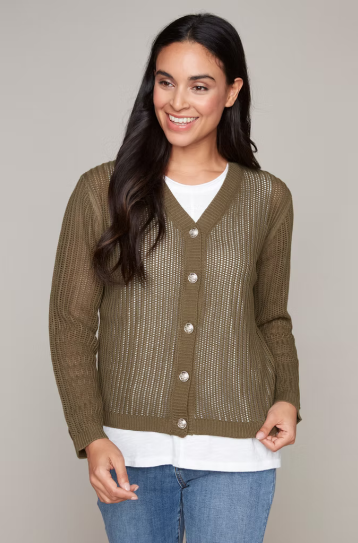 Open Knit Cardigan | 50% Off