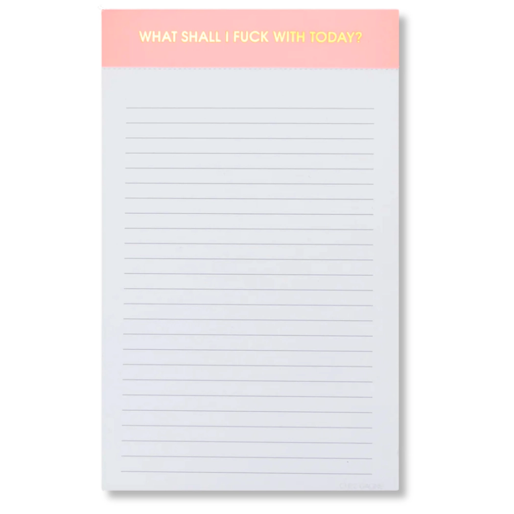 Lined Notepad / Click for Styles