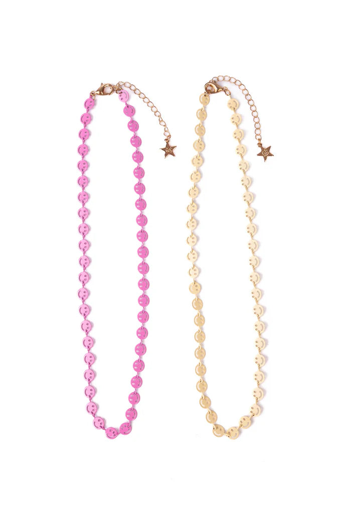Chic Pink Lemonade Necklace