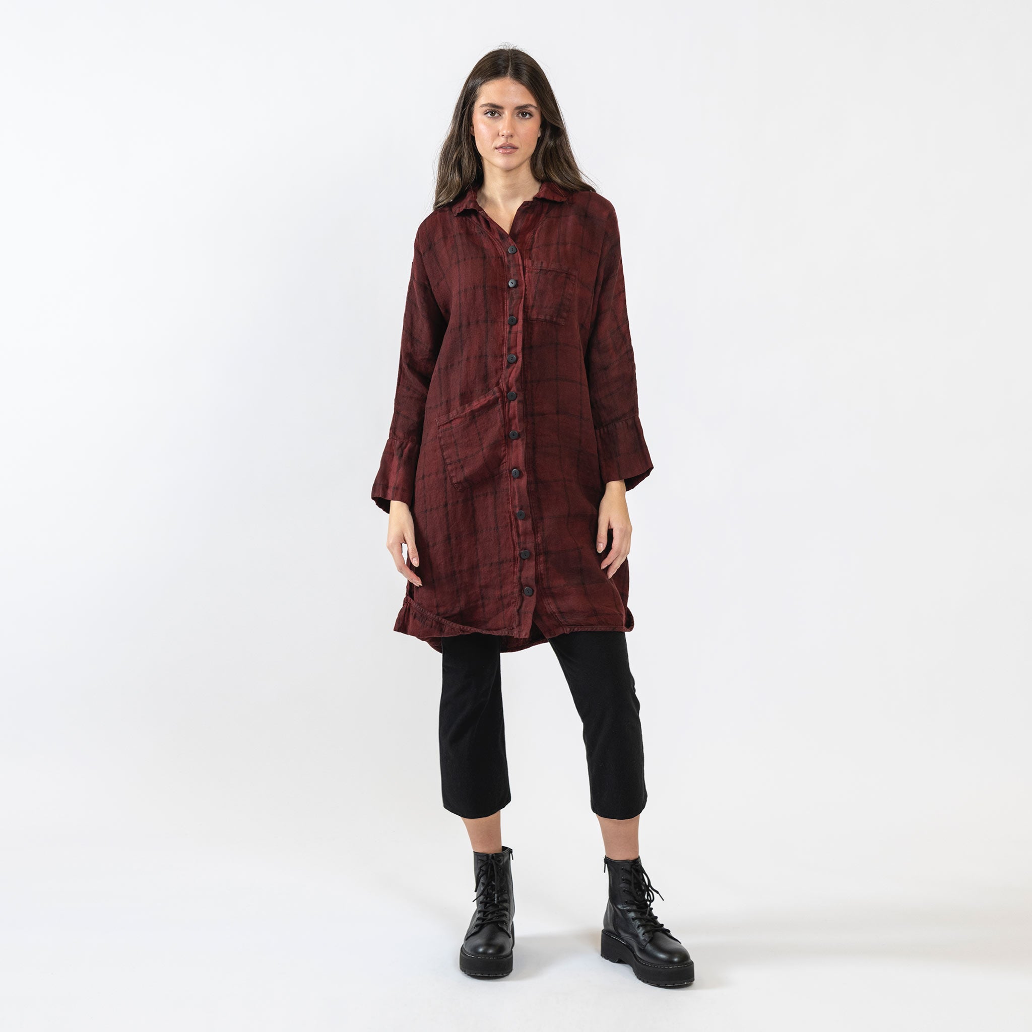 Remy Linen Dress | 75% Off