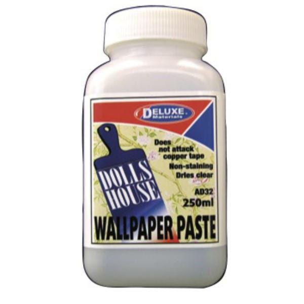 Wallpaper Paste for Dollhouse Projects