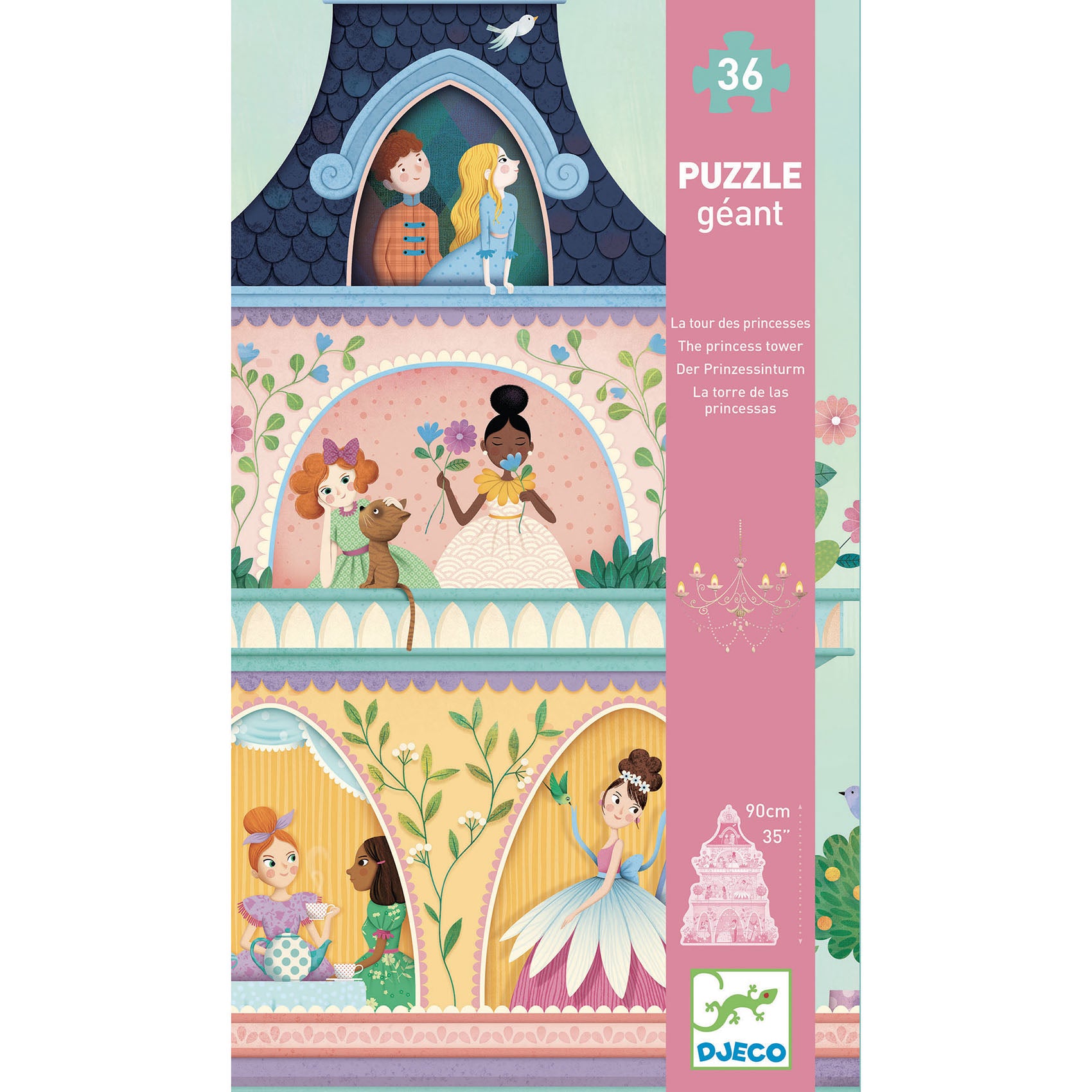 The Princess Tower Giant Floor Puzzle