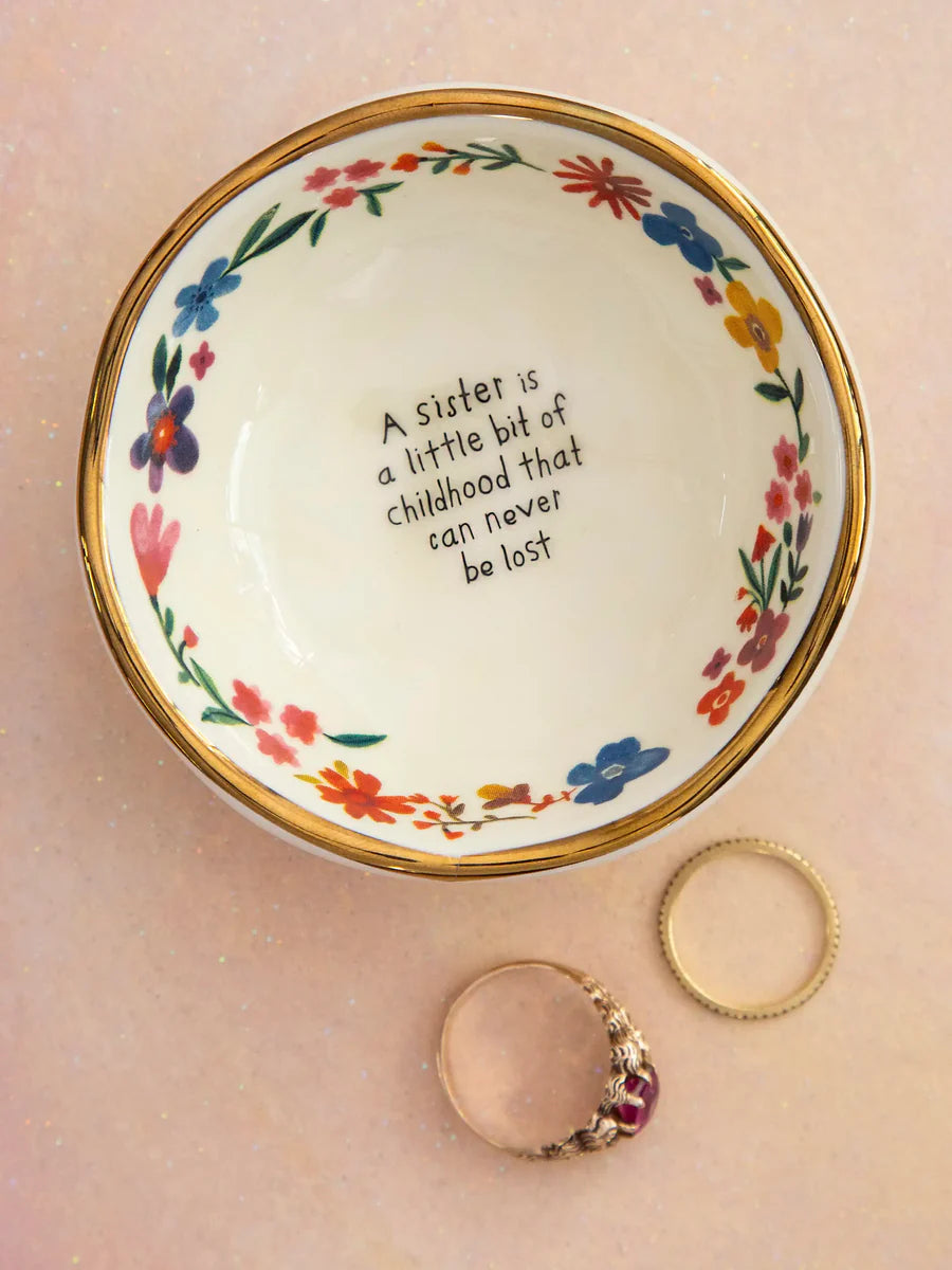 Sister Ceramic Giving Trinket Bowl
