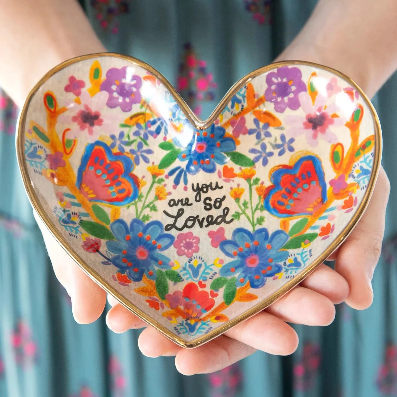 You Are So Loved Artsy Trinket Dish