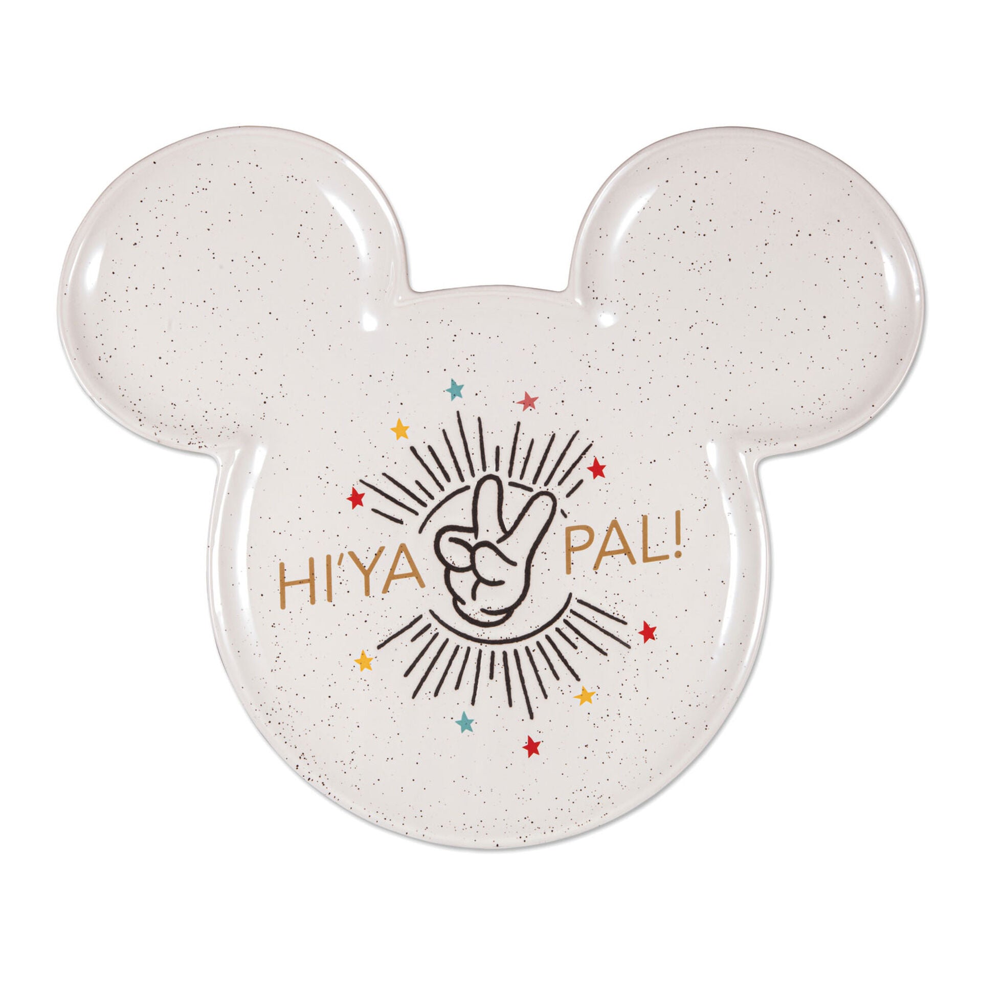 Disney Mickey Mouse Ears Ceramic Platter