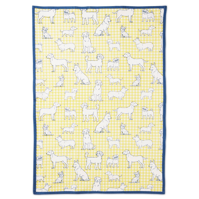 Dog Breeds Tea Towel