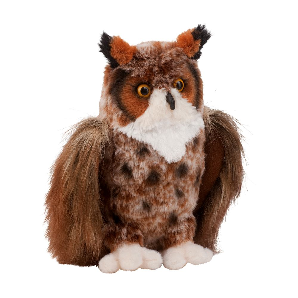 Einstein the Great Horned Owl Plush