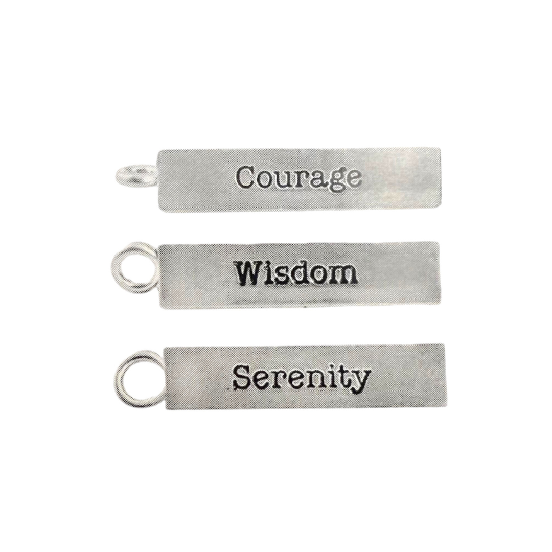 Serenity Prayer Charm