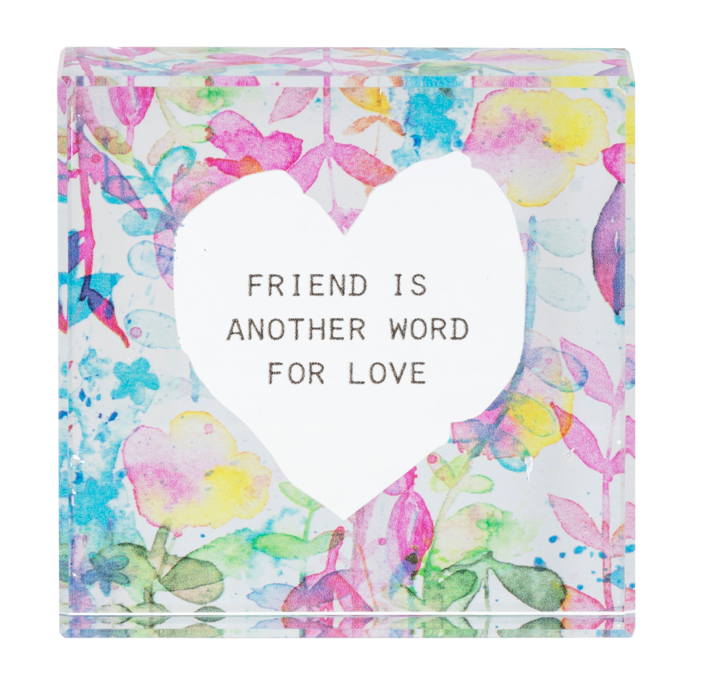 Friend Glass Block Talk