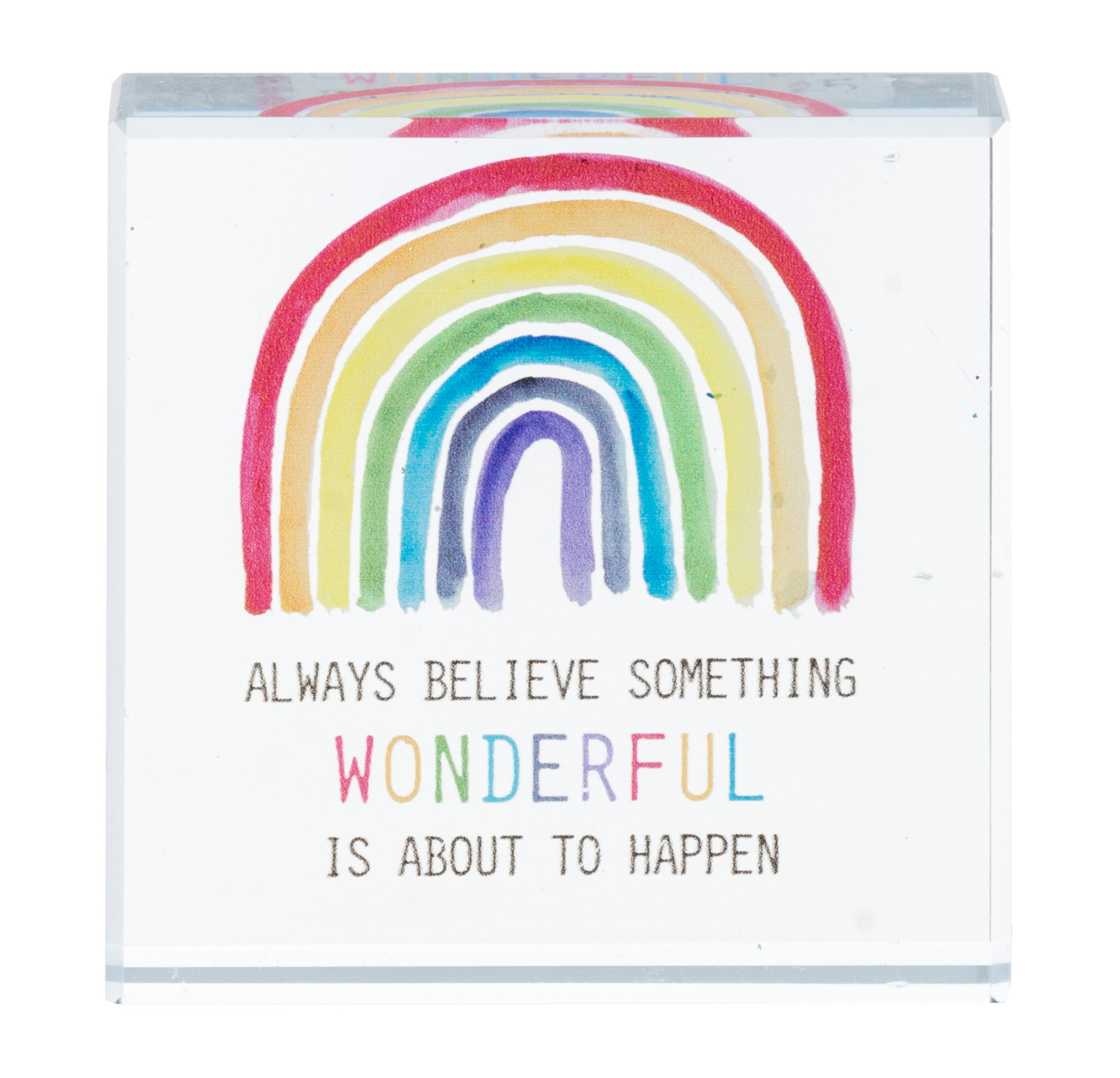 Always Believe Glass Block Talk