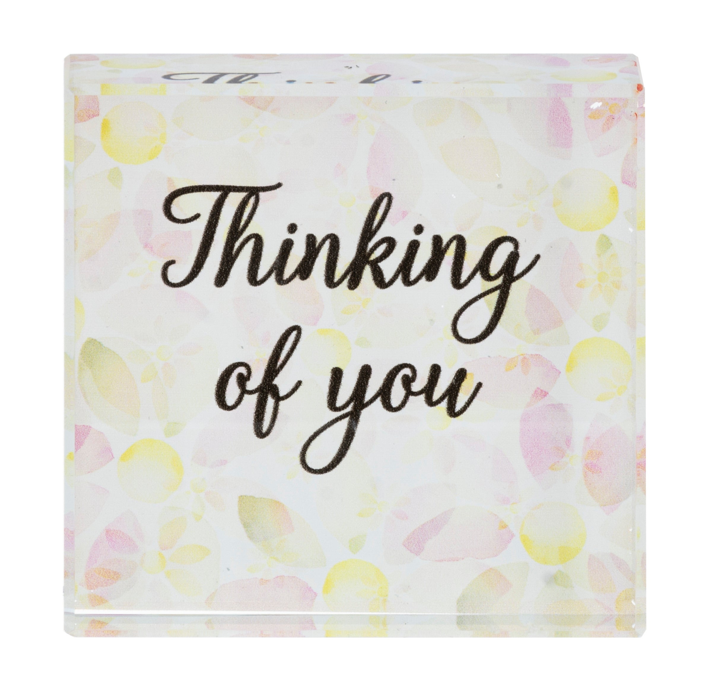 Thinking of You Glass Block Talk