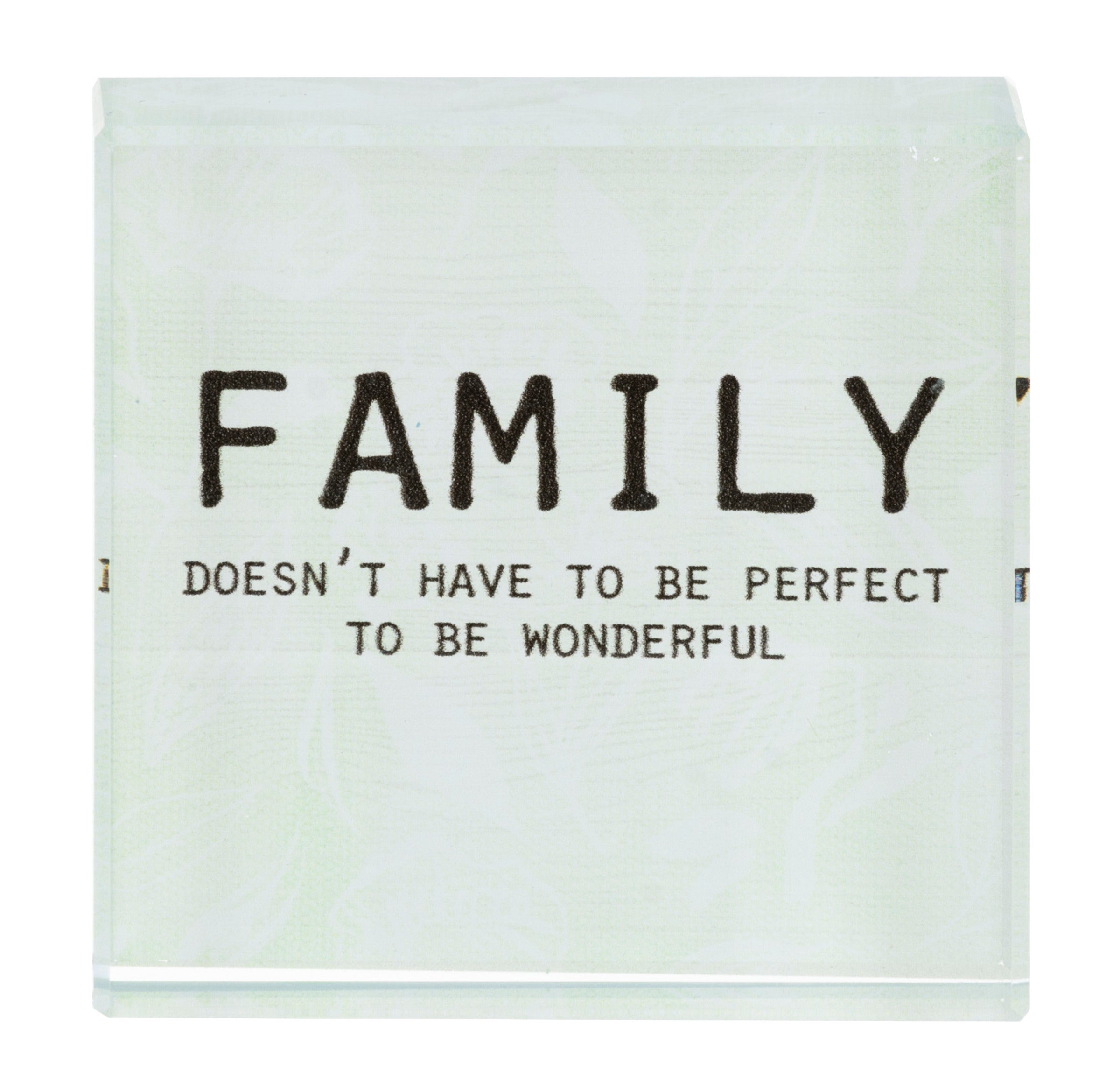 Family Glass Block Talk