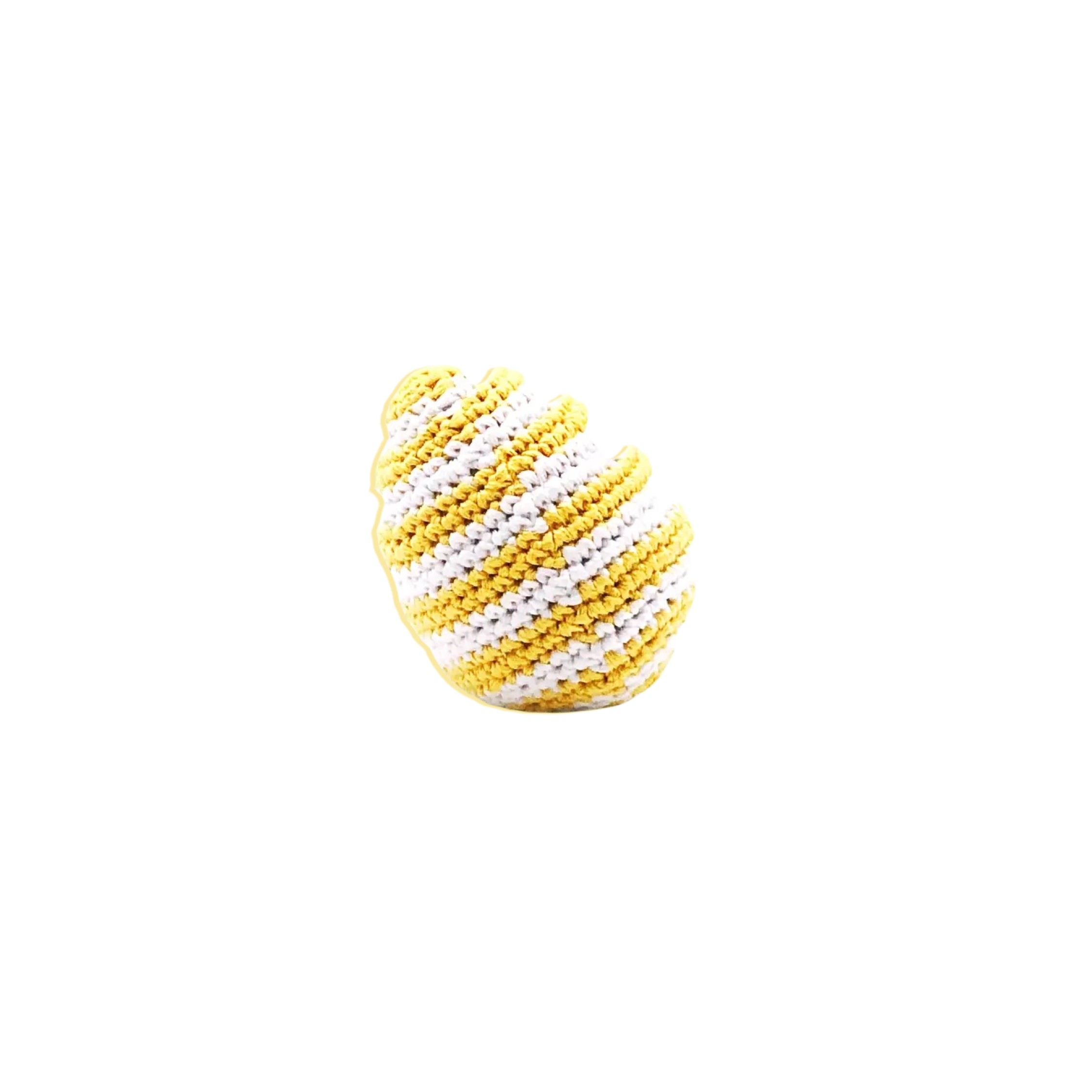 Easter Egg Yellow Stripe